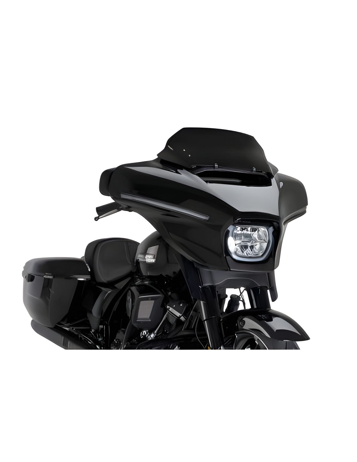 CUPOLINO HIGH-ROAD SPORT PUIG COMPATIBILE PER HARLEY DAVIDSON TOURING 1920 STREET GLIDE 2025 > 2026 NERO 22109N