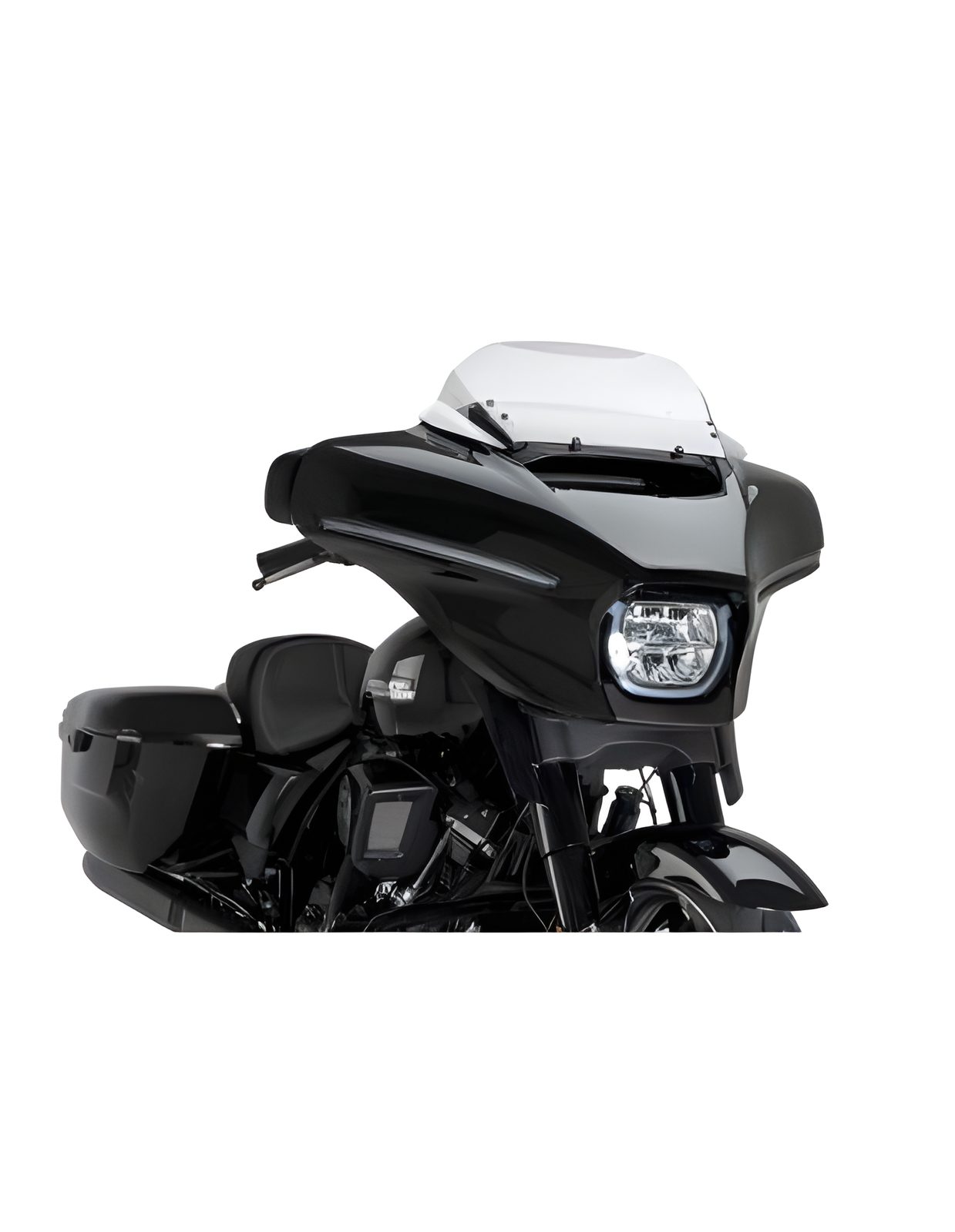 CUPOLINO HIGH-ROAD SPORT PUIG COMPATIBILE PER HARLEY DAVIDSON TOURING 1920 STREET GLIDE 2025 > 2026 TRASPARENTE 22109W