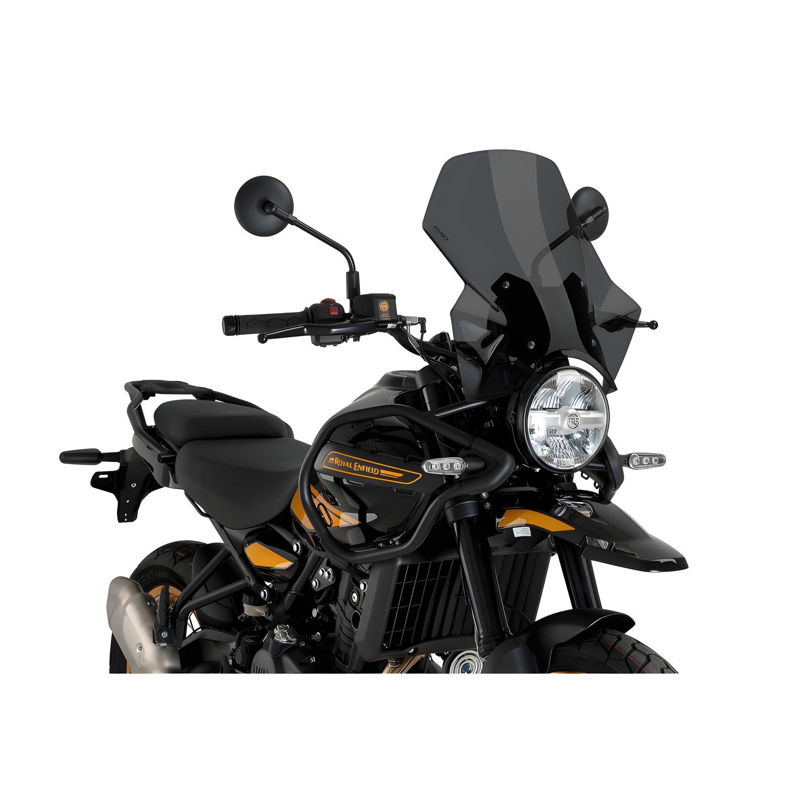 CUPOLINO REGOLABILE PUIG COMPATIBILE PER ROYAL ENFIELD HIMALAYAN 450 2024 FUME SCURO 22113F