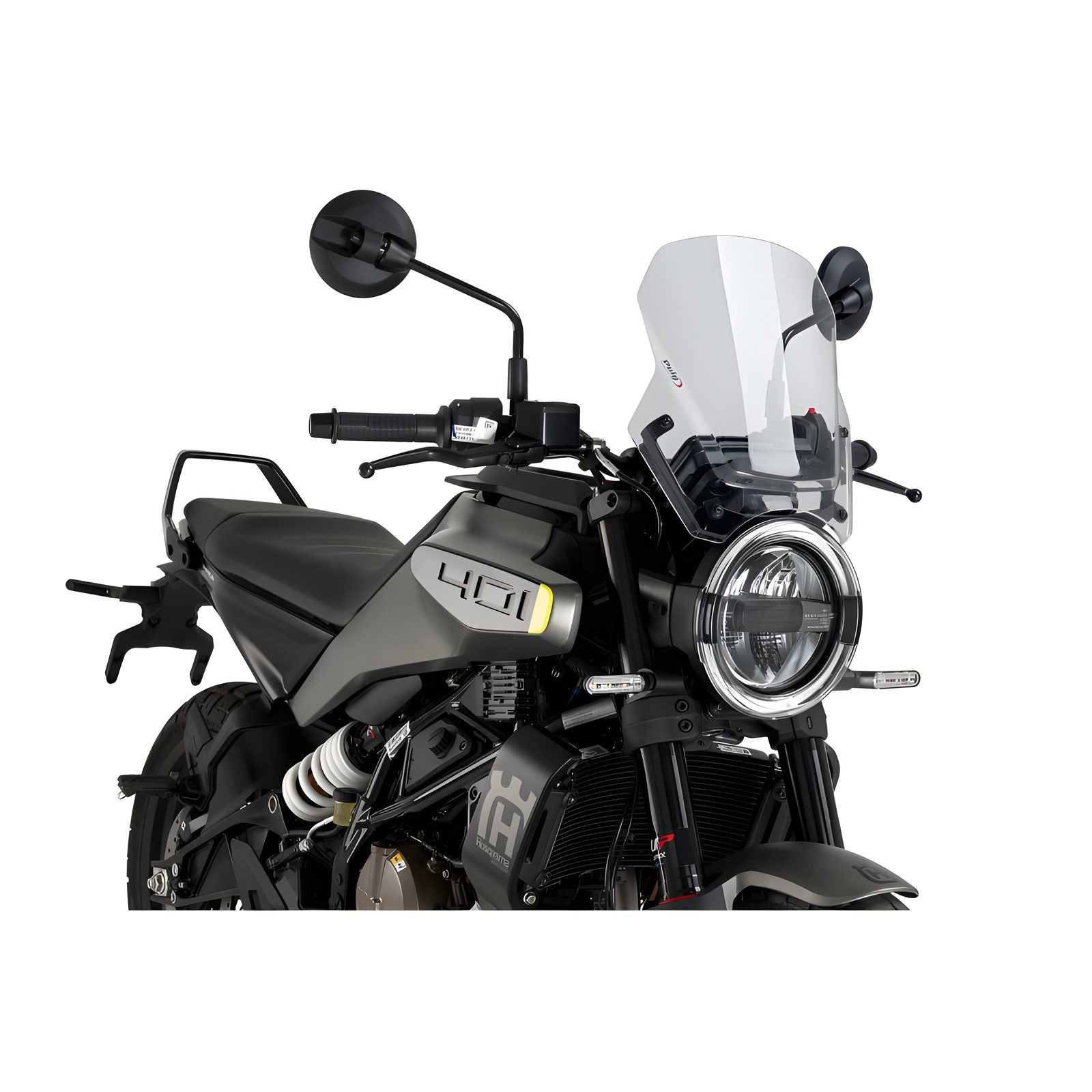 CUPOLINO NAKED N.G. SPORT PUIG COMPATIBILE PER HUSQVARNA SVARTPILEN 125 2024 > 2025 TRASPARENTE 22188W