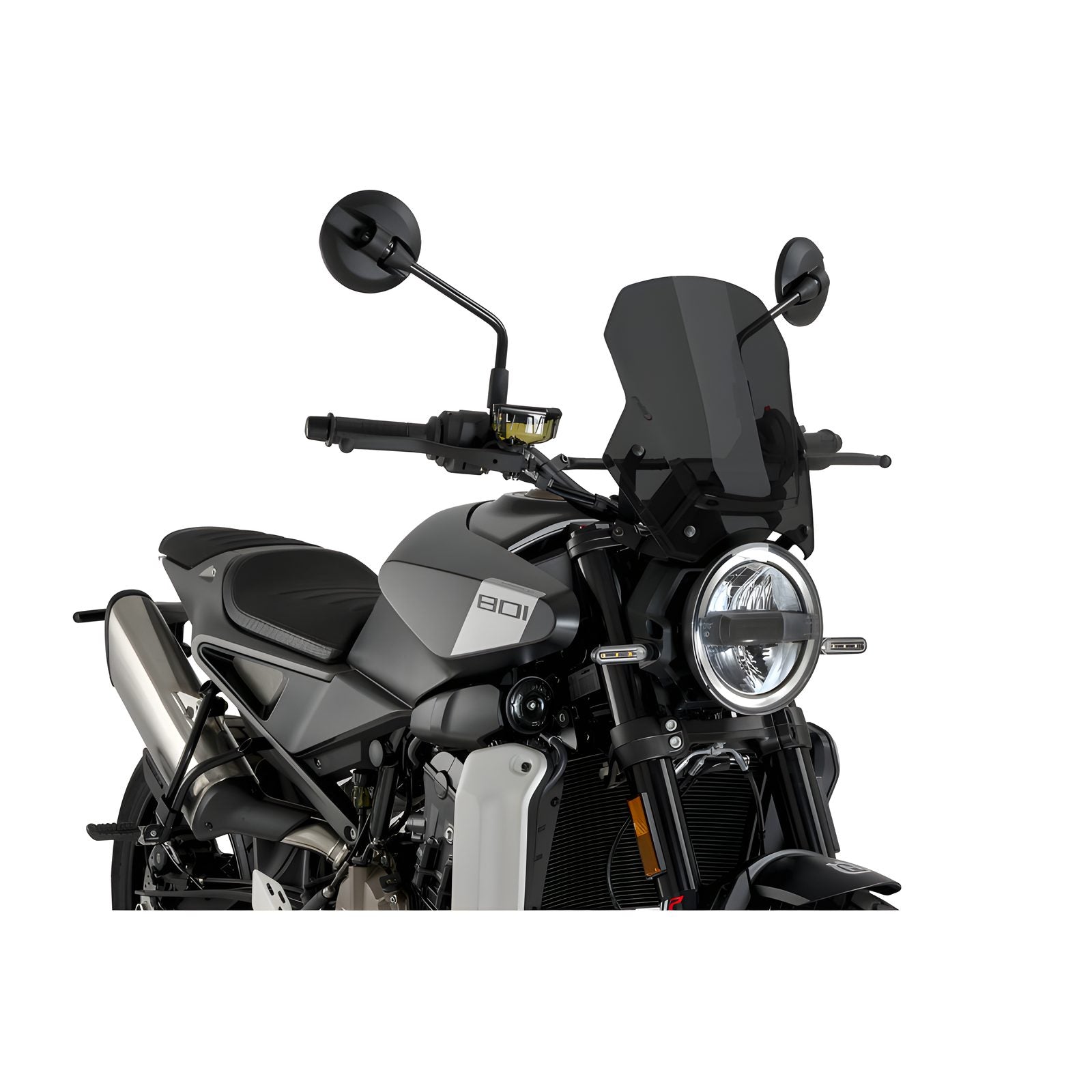 CUPOLINO NAKED N.G. SPORT PUIG COMPATIBILE PER HUSQVARNA SVARTPILEN 801 2024 > 2025 FUME SCURO 22189F