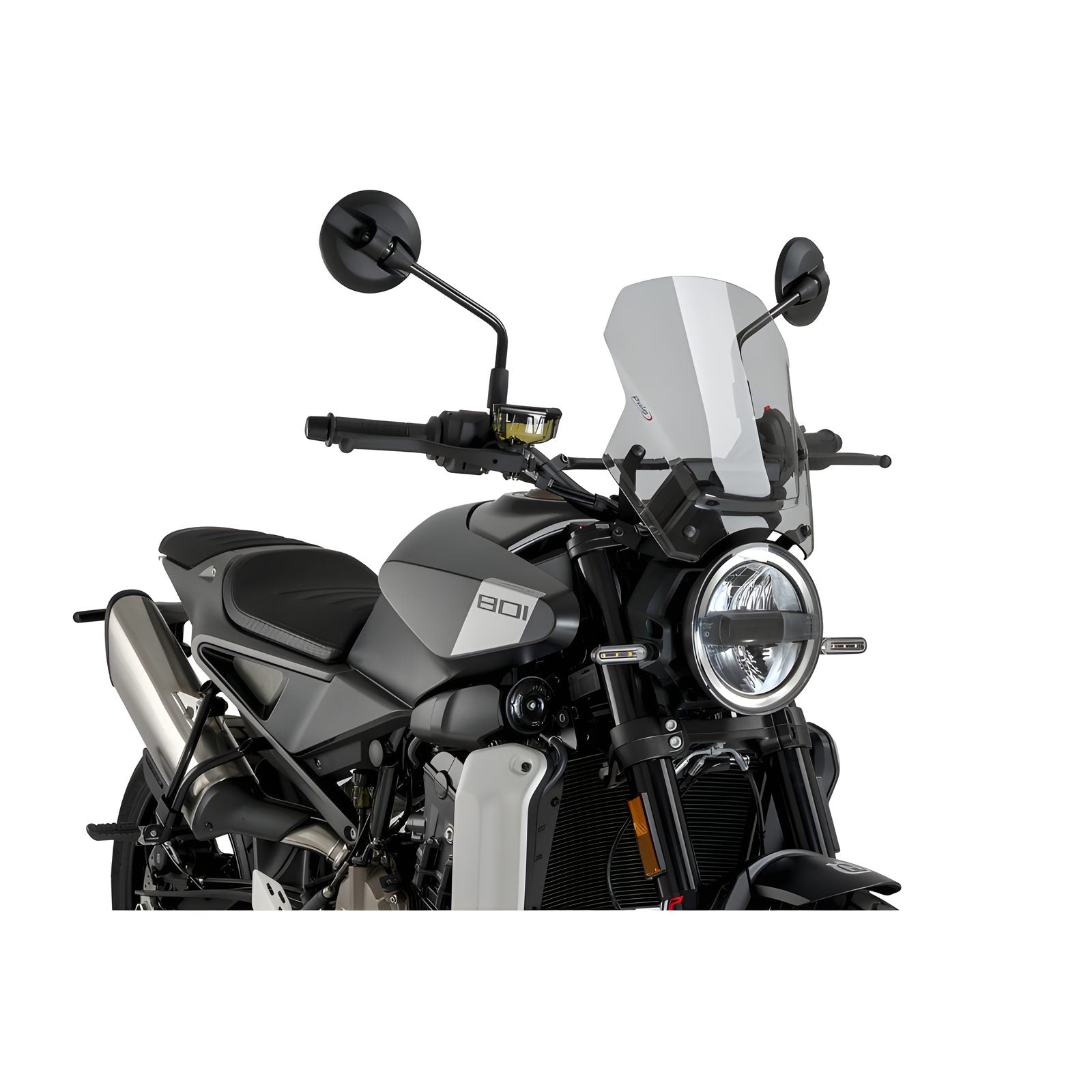CUPOLINO NAKED N.G. SPORT PUIG COMPATIBILE PER HUSQVARNA SVARTPILEN 801 2024 > 2025 FUME CHIARO 22189H