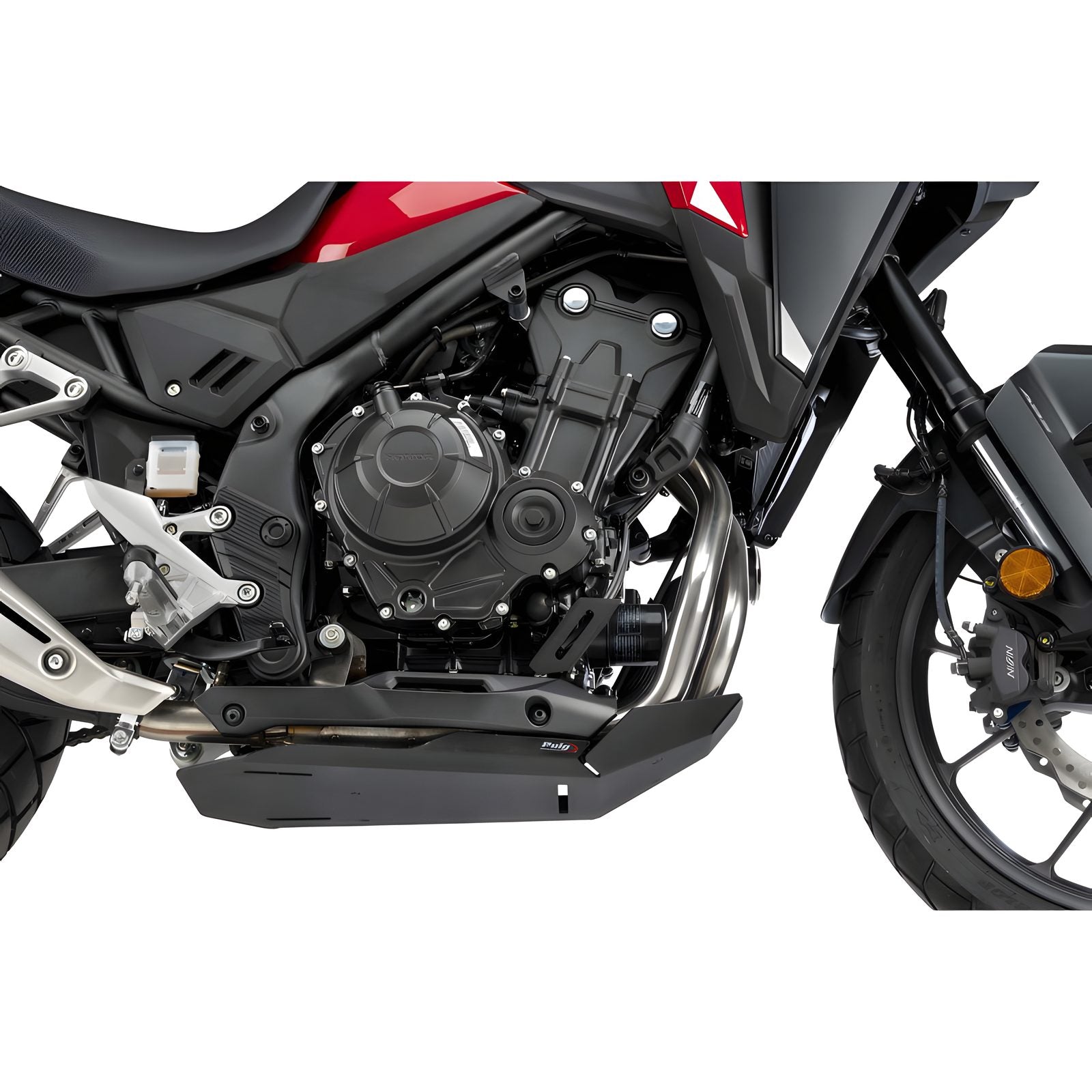 PROTEZIONE COPPA MOTORE PUIG COMPATIBILE PER HONDA NX 500 2024 > 2025 NERO 22205N