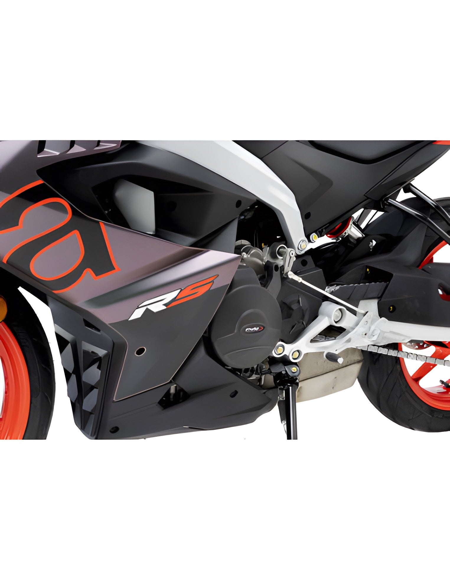 KIT PROTEZIONE CARTER MOTORE TRACK CAMPIONATO PUIG COMPATIBILE PER APRILIA TUONO 457 2025 NERO 22248N