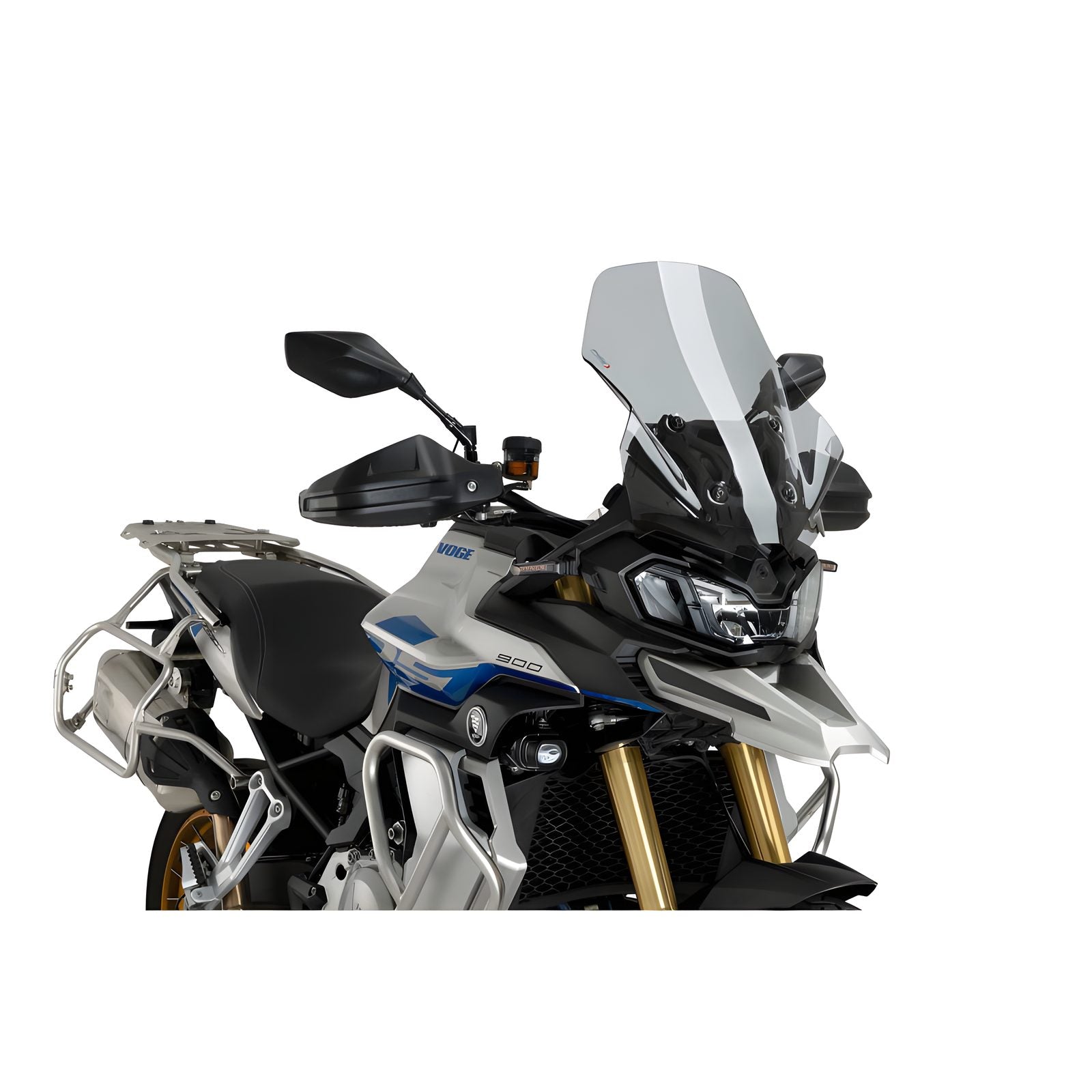 CUPOLINO TOURING PUIG COMPATIBILE PER VOGE VALICO 900 DSX 2024 > 2025 FUME CHIARO 22250H
