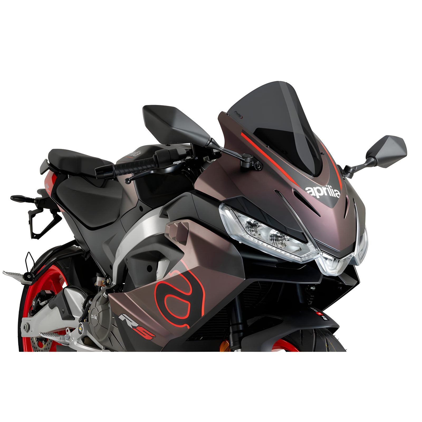 CUPOLINO R-RACER PUIG COMPATIBILE PER APRILIA RS 457 2024 FUME SCURO 22274F