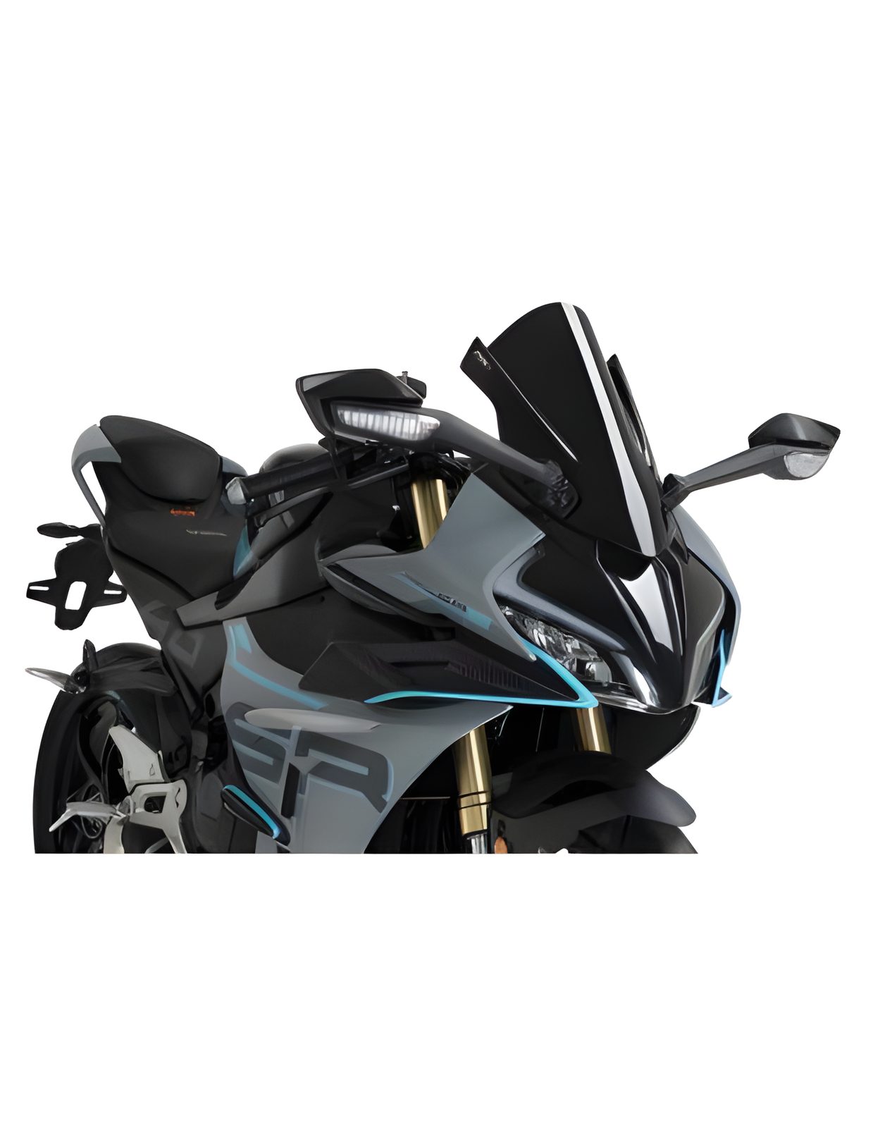 CUPOLINO Z-RACING PUIG COMPATIBILE PER CF MOTO SR 450 S 2024 > 2025 NERO 22286N