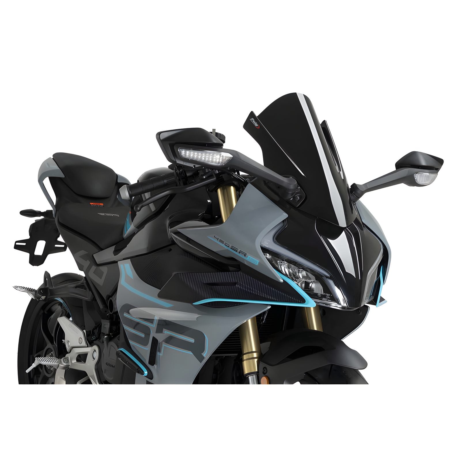 CUPOLINO Z-RACING PUIG COMPATIBILE PER CF MOTO 450 SR 2023 > 2024 NERO 22286N
