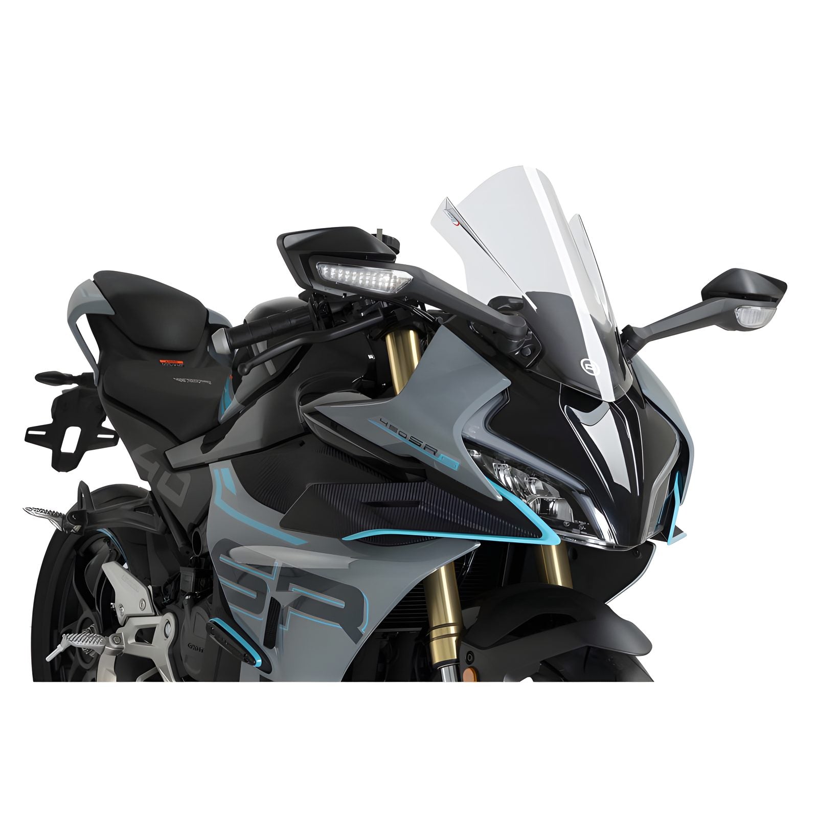CUPOLINO Z-RACING PUIG COMPATIBILE PER CF MOTO 450 SR 2023 > 2024 TRASPARENTE 22286W