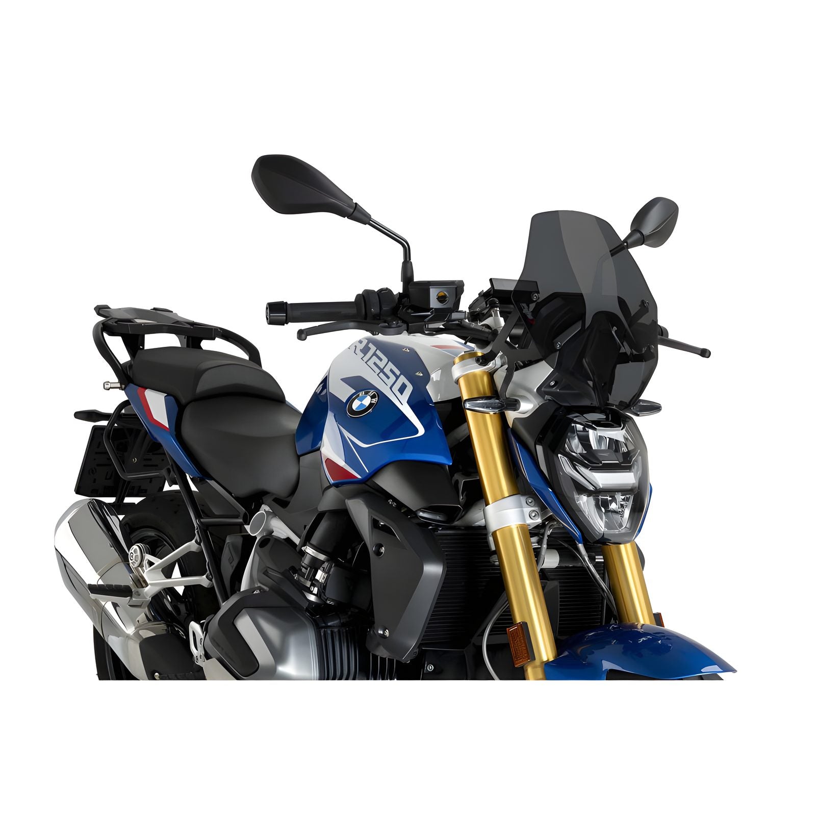 CUPOLINO NAKED N.G. SPORT PUIG COMPATIBILE PER BMW R 1250 R 2018 > 2025 FUME SCURO 22299F