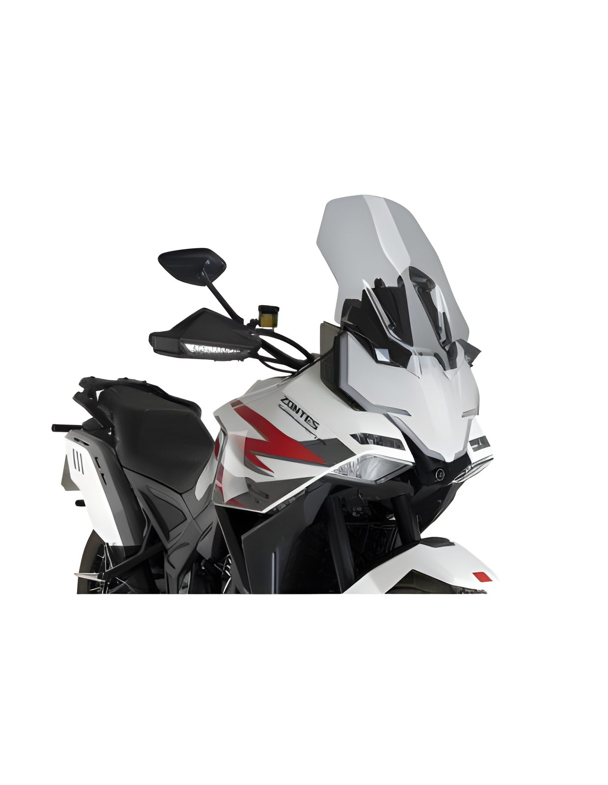CUPOLINO TOURING PUIG COMPATIBILE PER ZONTES 703F-19 2024 > 2026 FUME CHIARO 22320H