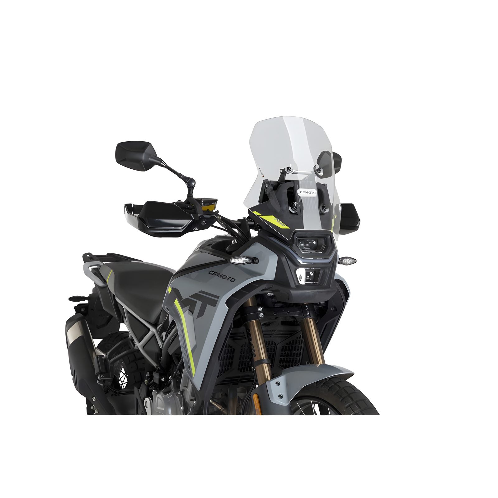 CUPOLINO TOURING PUIG COMPATIBILE PER CF MOTO MT 450 2024 > 2025 TRASPARENTE 22322W