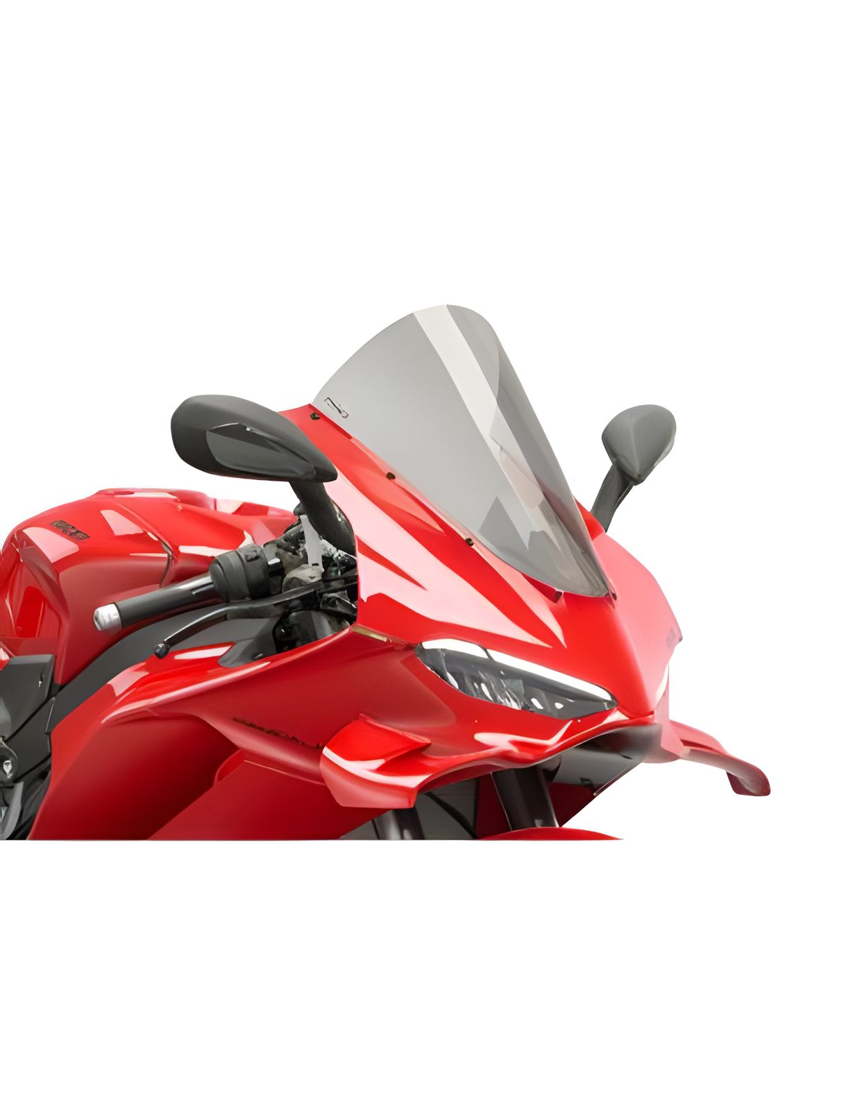 CUPOLINO R-RACER PUIG COMPATIBILE PER DUCATI PANIGALE V4 1000 R 2025 > 2026 FUME CHIARO 22333H