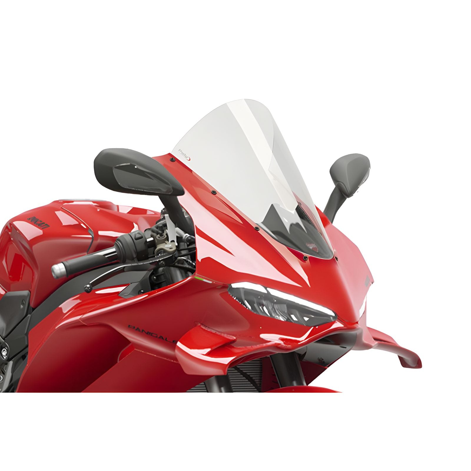 CUPOLINO R-RACER PUIG COMPATIBILE PER DUCATI PANIGALE V4 1100 S 2025 TRASPARENTE 22333W