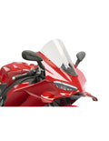 CUPOLINO R-RACER PUIG COMPATIBILE PER DUCATI PANIGALE V4 1000 R 2025 > 2026 TRASPARENTE 22333W