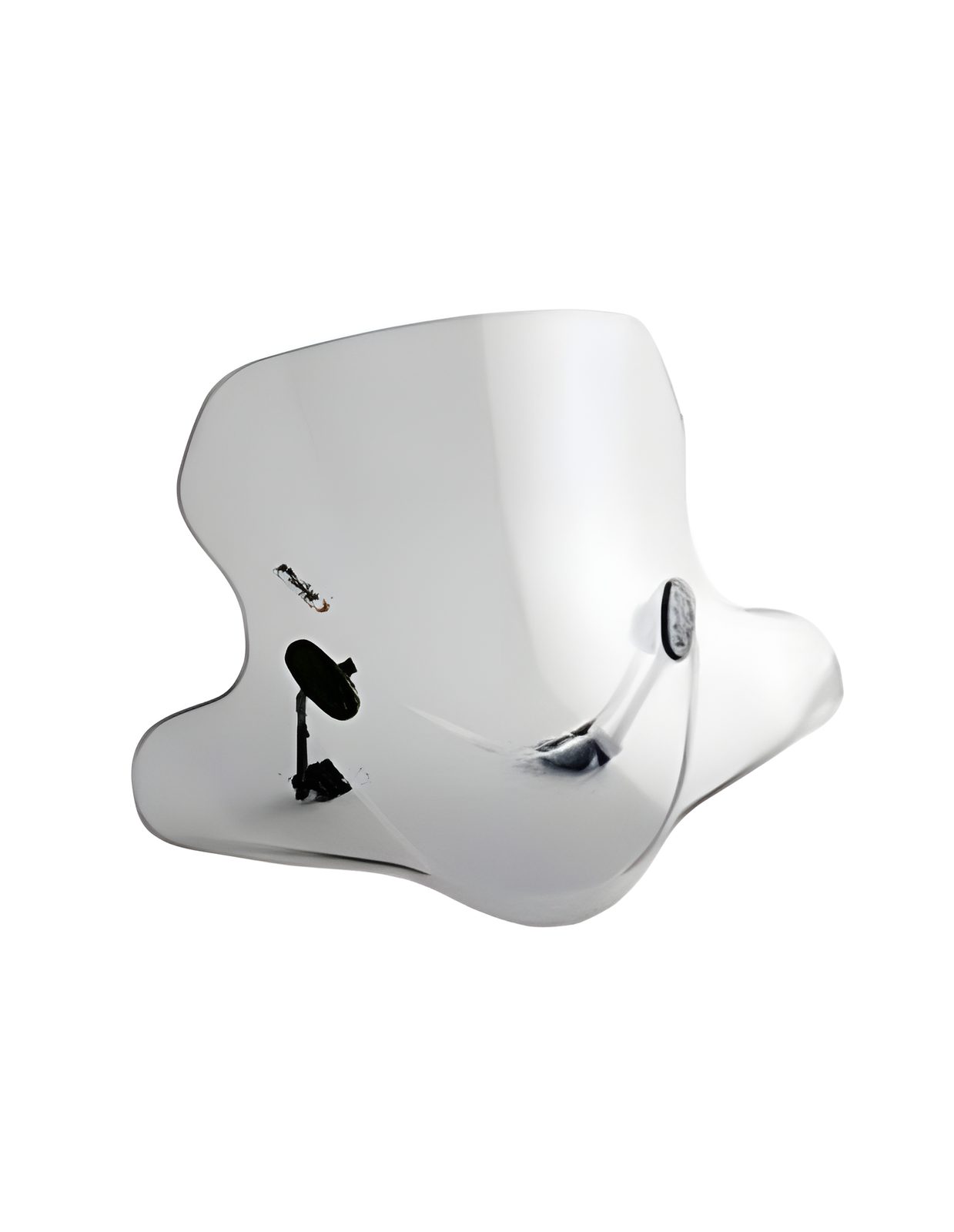 CUPOLINO SCOOTER CITY TOURING PUIG COMPATIBILE PER ZEEHO AE8 S+ ELETTRICO 2025 FUME CHIARO 22357H