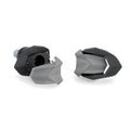 TAMPONI PARATELAIO MOD. R19 PUIG COMPATIBILE PER HONDA CB 1000 HORNET 2025 NERO COPPIA 22392N