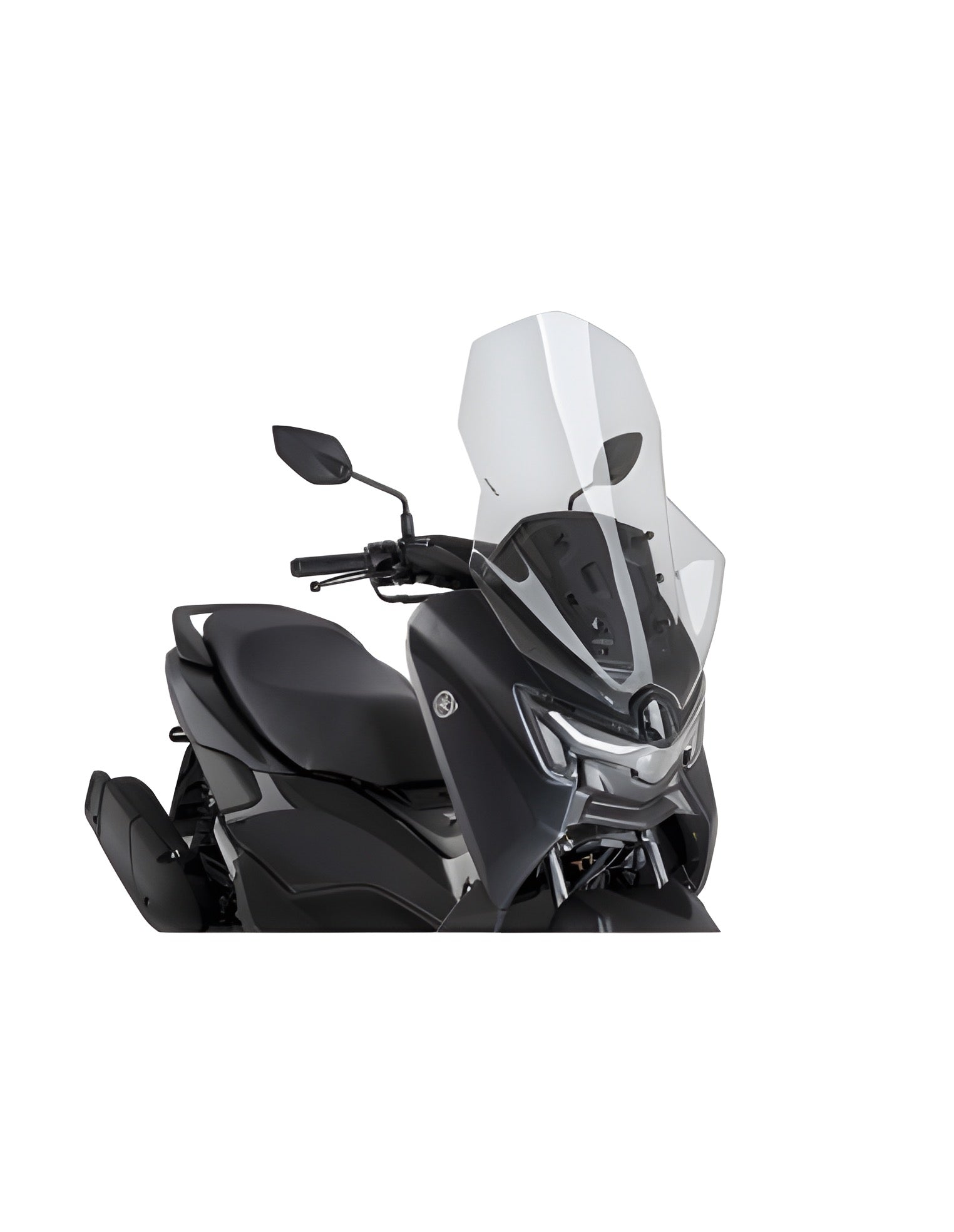 CUPOLINO V-TECH LINE TOURING PUIG COMPATIBILE PER YAMAHA N-MAX 125 MAX TECH 2025 TRASPARENTE 22407W