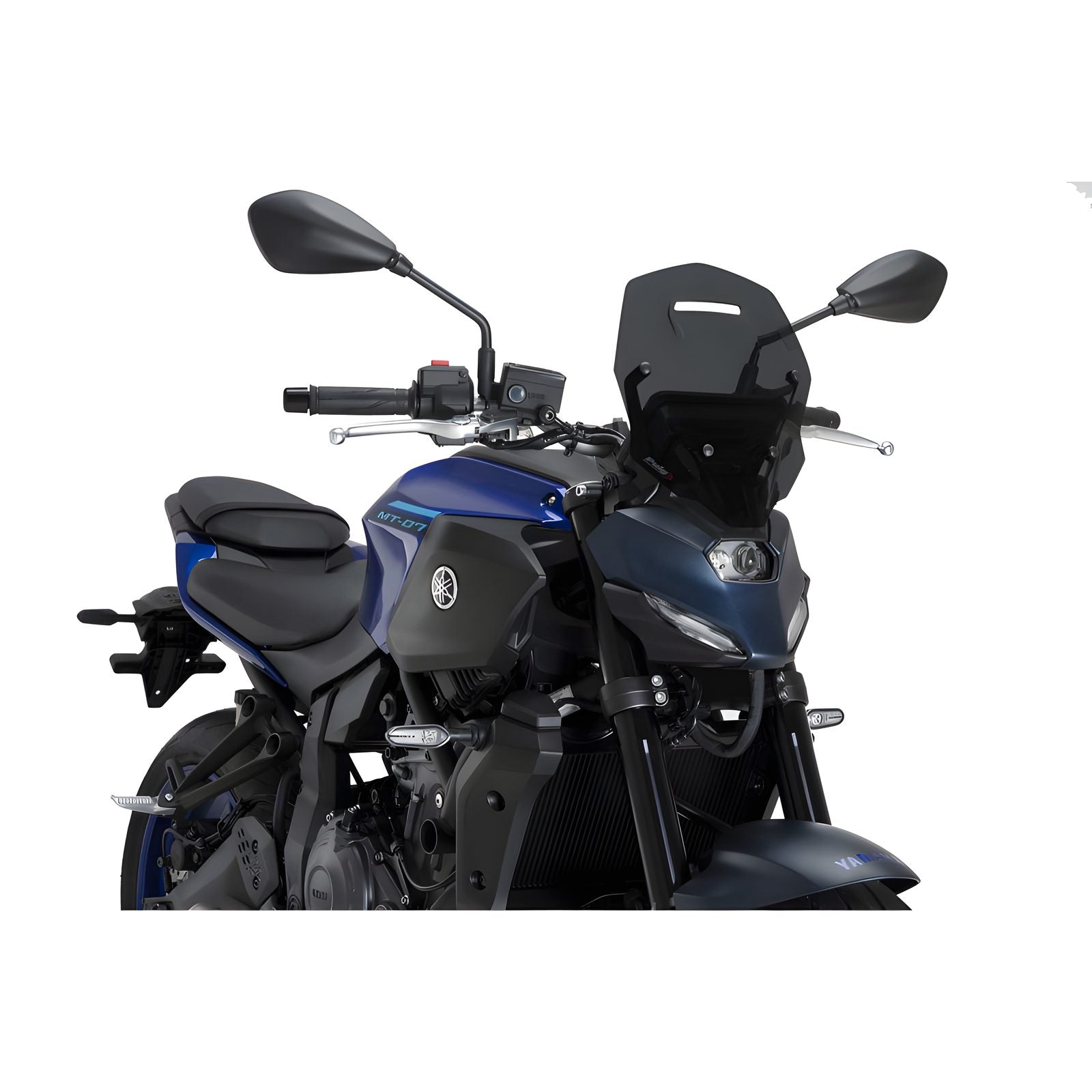 CUPOLINO NAKED N.G. TOURING PUIG COMPATIBILE PER YAMAHA MT-07 700 Y-AMT 2025 FUME SCURO 22413F