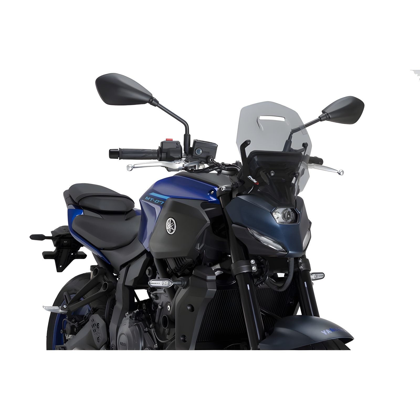 CUPOLINO NAKED N.G. TOURING PUIG COMPATIBILE PER YAMAHA MT-07 700 2025 FUME CHIARO 22413H