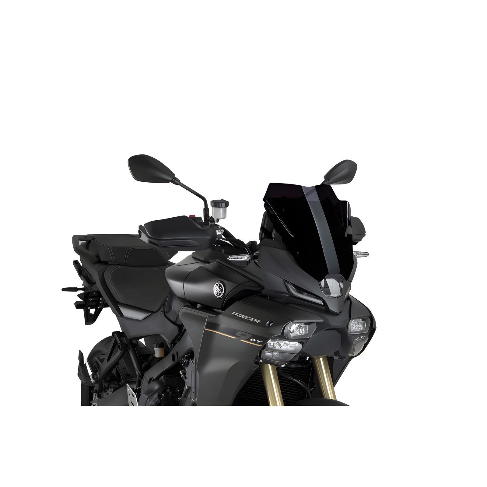 CUPOLINO SPORT PUIG COMPATIBILE PER YAMAHA TRACER 9 900 Y-AMT 2025 NERO 22455N