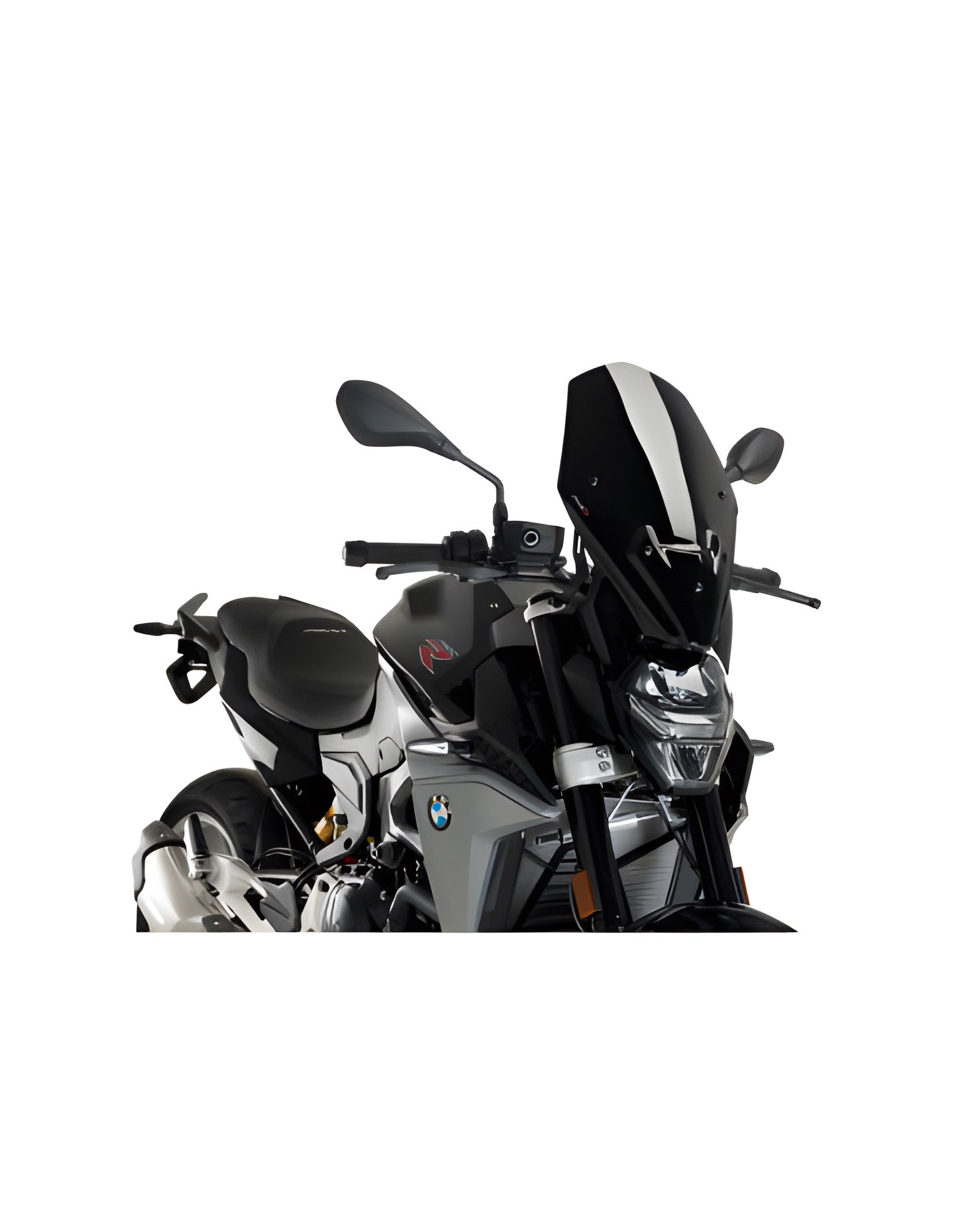CUPOLINO NAKED N.G. TOURING-SUPP.OEM PUIG COMPATIBILE PER BMW F 900 R 2020 > 2024 NERO 22488N