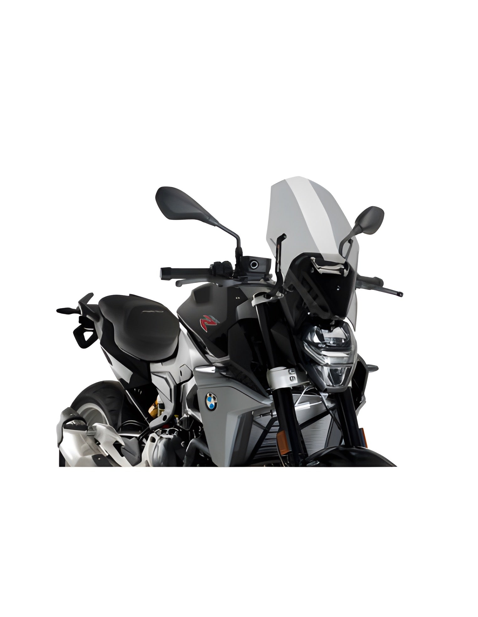CUPOLINO NAKED N.G. TOURING-NO SUPP. PUIG COMPATIBILE PER BMW F 900 R 2020 > 2024 FUME CHIARO 22489H