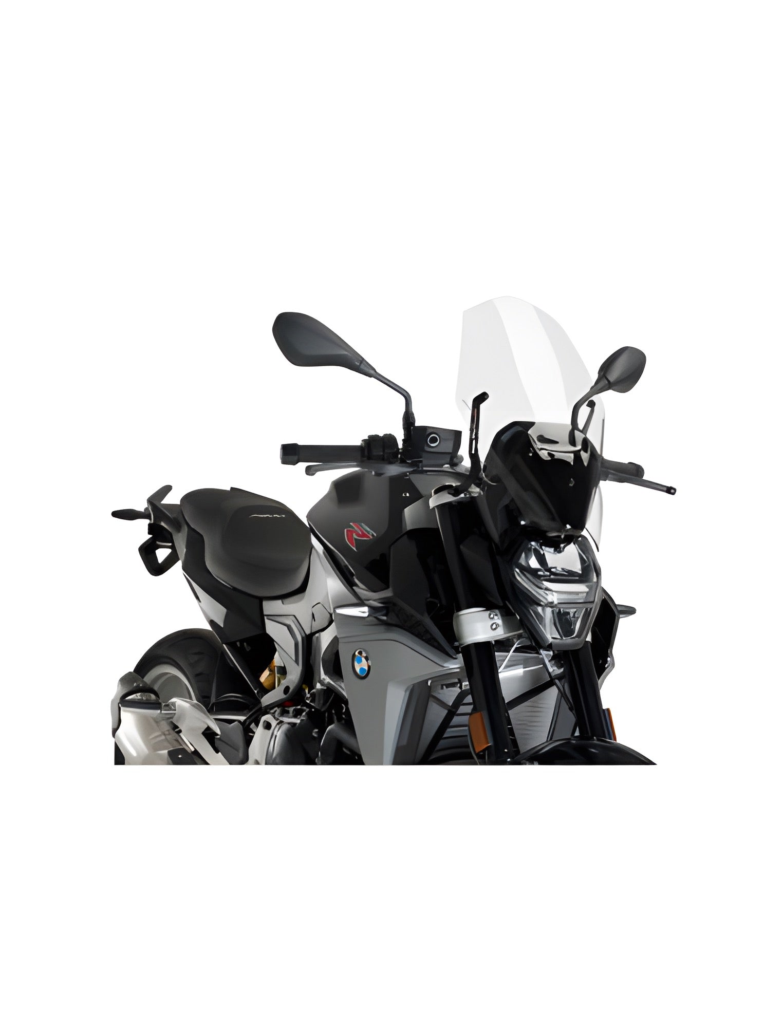 CUPOLINO NAKED N.G. TOURING-NO SUPP. PUIG COMPATIBILE PER BMW F 900 R 2025 TRASPARENTE 22489W