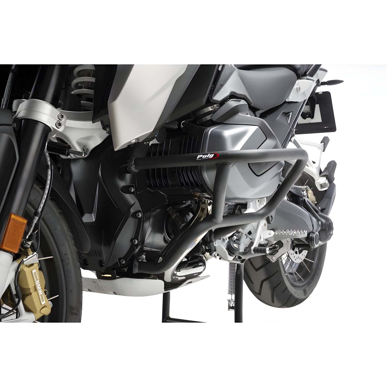 BARRE DI PROTEZIONE MOTORE PUIG COMPATIBILE PER BMW R 1250 GS 2018 > 2024 NERO 2249N