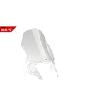 CUPOLINO TOURING PUIG COMPATIBILE PER YAMAHA TENERE 700 RALLY EDITION 2025 > 2026 SERIGRAFATO 22515S