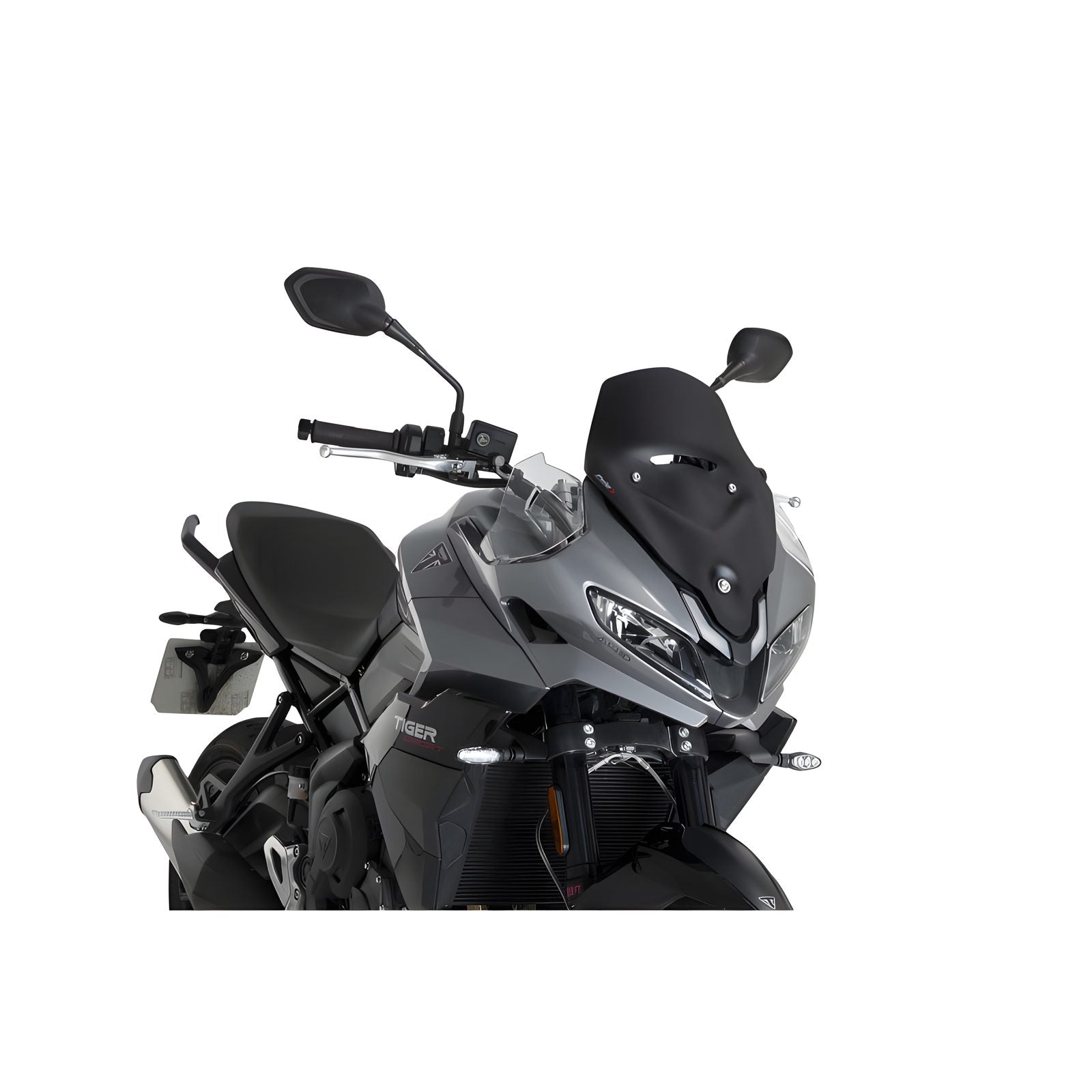 CUPOLINO SPORT PUIG COMPATIBILE PER TRIUMPH TIGER 800 SPORT 2025 NERO OPACO 22522J