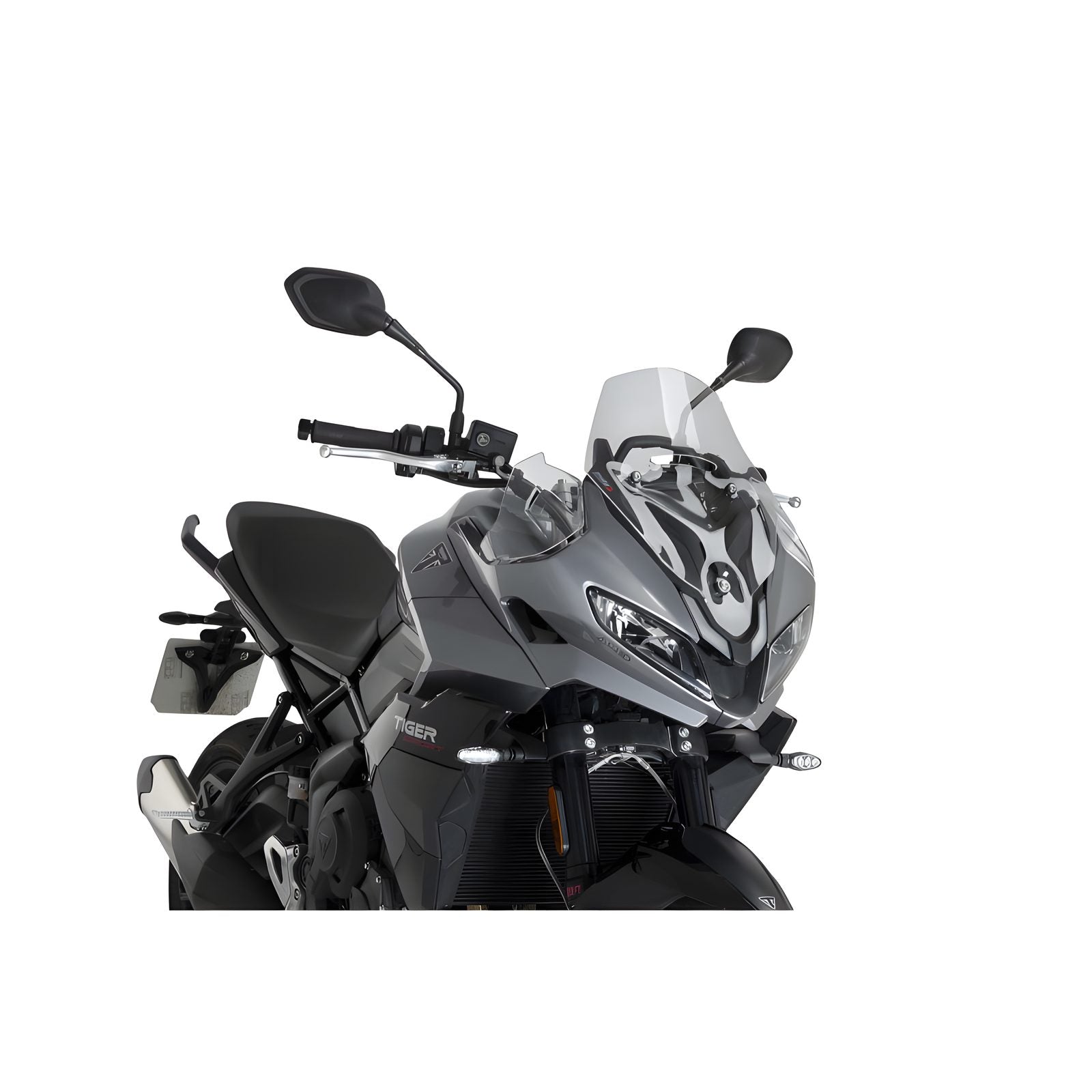 CUPOLINO SPORT PUIG COMPATIBILE PER TRIUMPH TIGER 800 SPORT 2025 TRASPARENTE 22522W