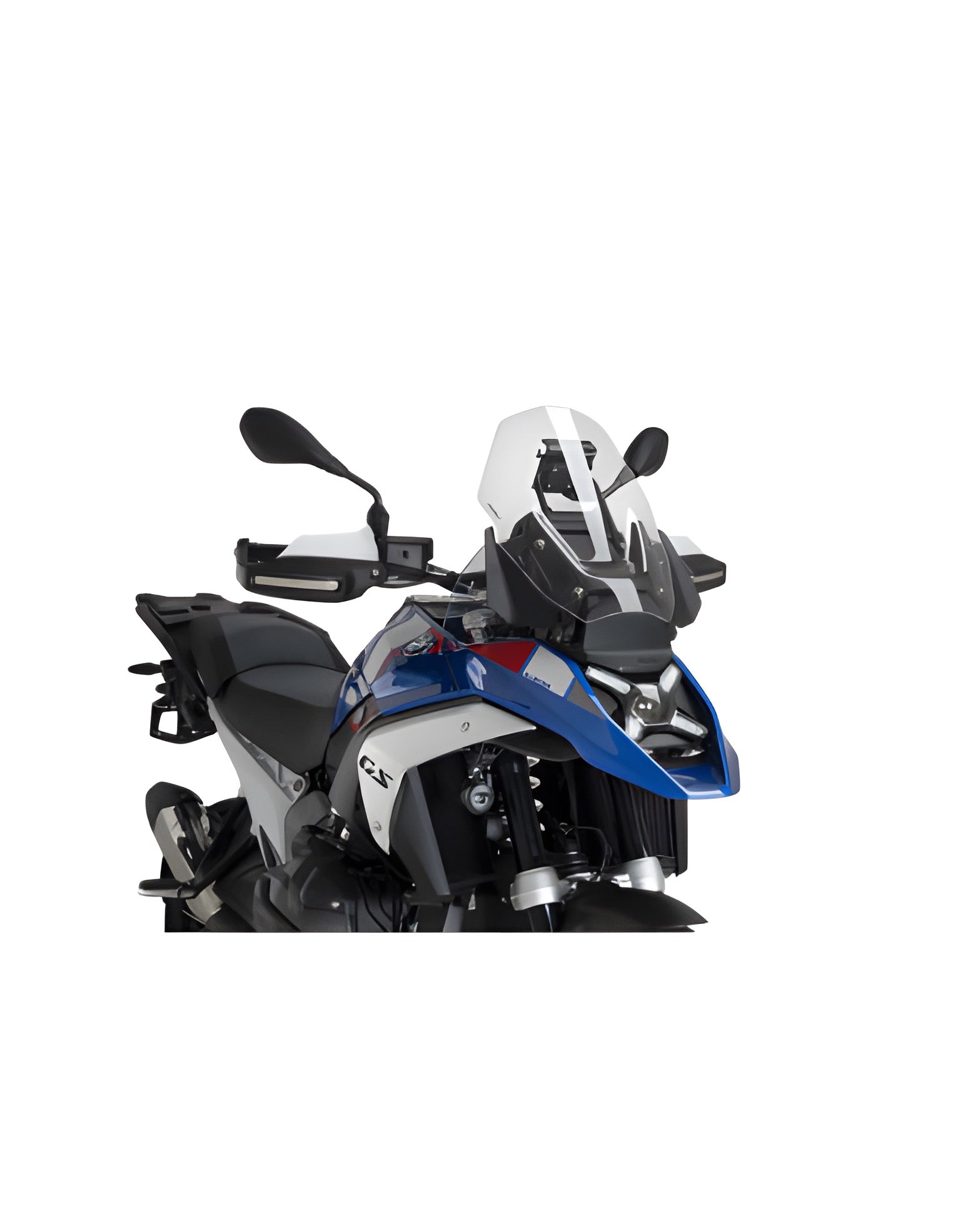 CUPOLINO TOURING CON RADAR PUIG COMPATIBILE PER BMW R 1300 GS ADVENTURE 2024 > 2025 TRASPARENTE 22536W