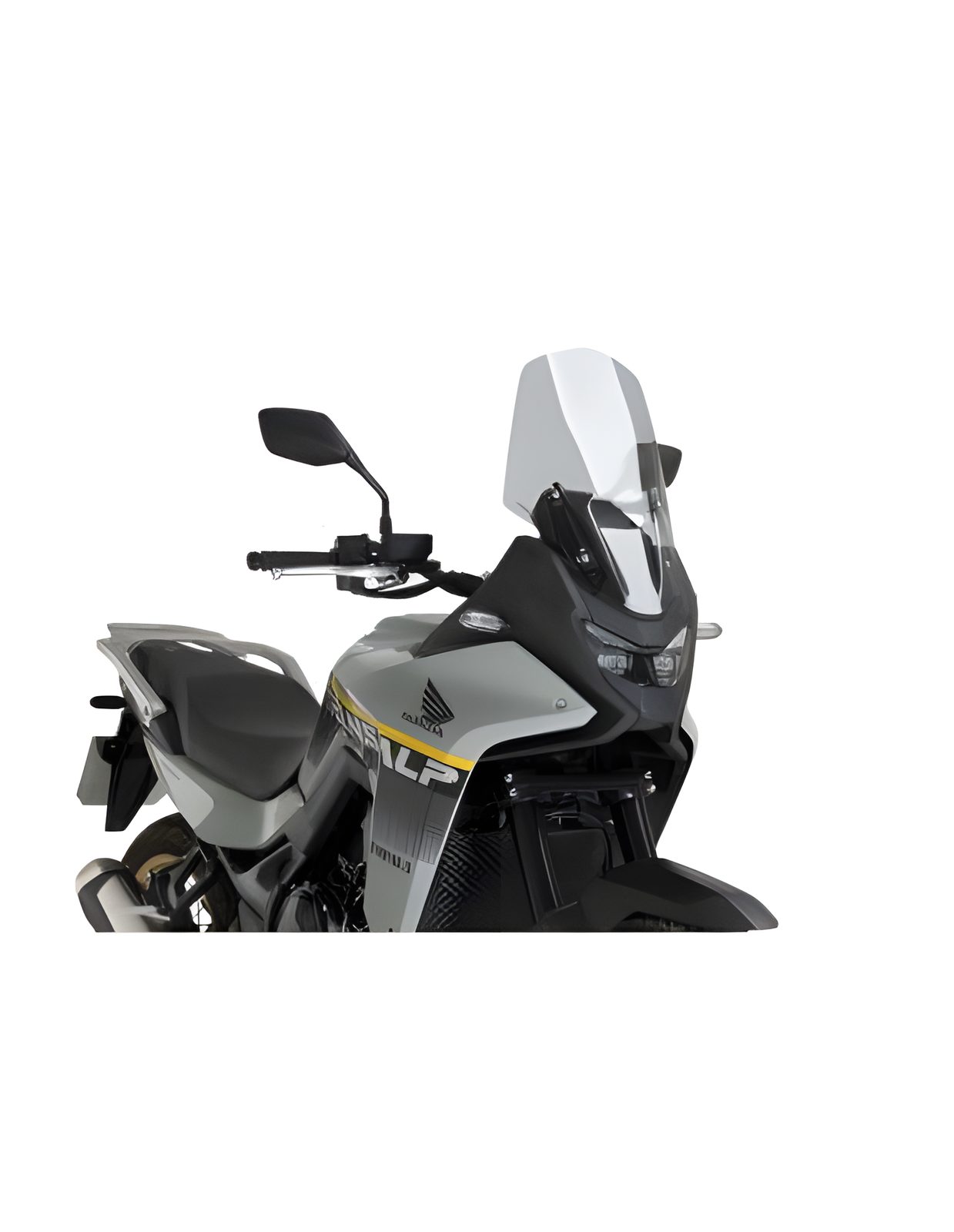 CUPOLINO TOURING PUIG COMPATIBILE PER HONDA TRANSALP XL750 ECLUTCH 2026 FUME CHIARO 22573H