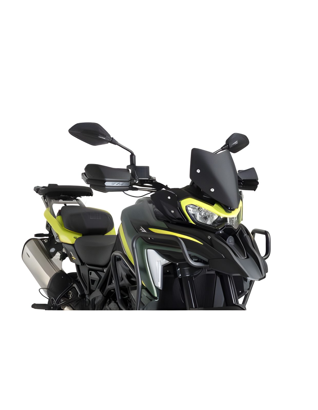 CUPOLINO SPORT PUIG COMPATIBILE PER BENELLI TRK 702 X 2025 > 2026 NERO OPACO 22584J