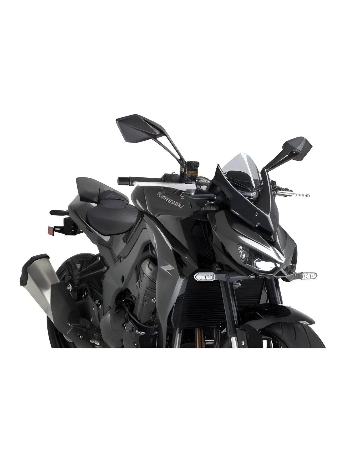 CUPOLINO NAKED N.G. SPORT PUIG COMPATIBILE PER KAWASAKI Z 1100 2026 FUME CHIARO 22776H