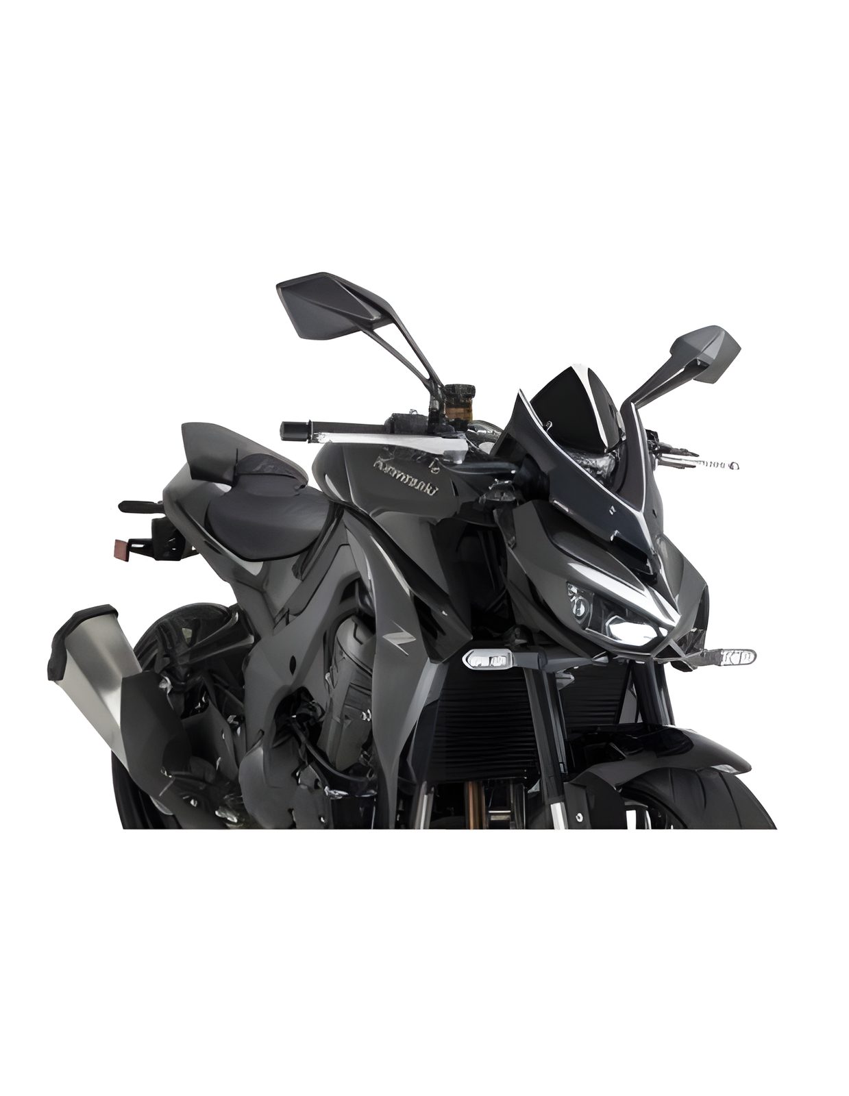 CUPOLINO NAKED N.G. SPORT PUIG COMPATIBILE PER KAWASAKI Z 1100 2026 NERO 22776N
