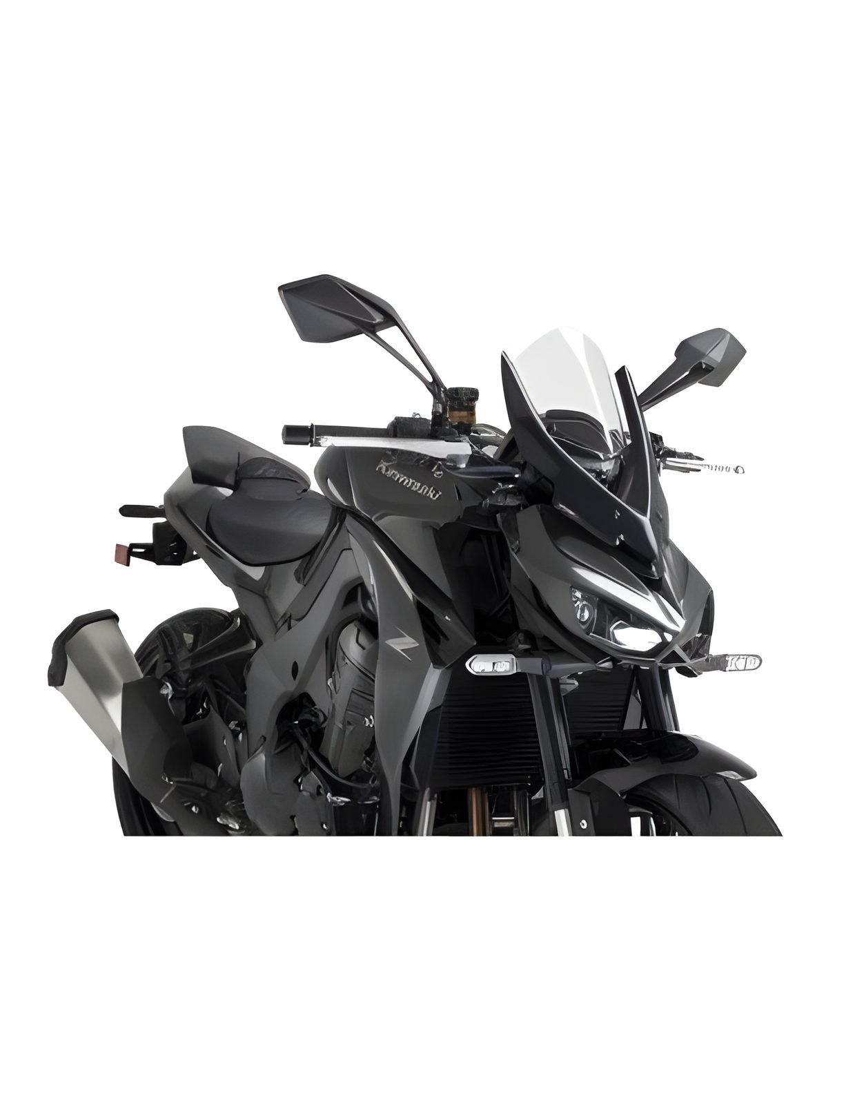CUPOLINO NAKED N.G. TOURING PUIG COMPATIBILE PER KAWASAKI Z 1100 2026 TRASPARENTE 22777W
