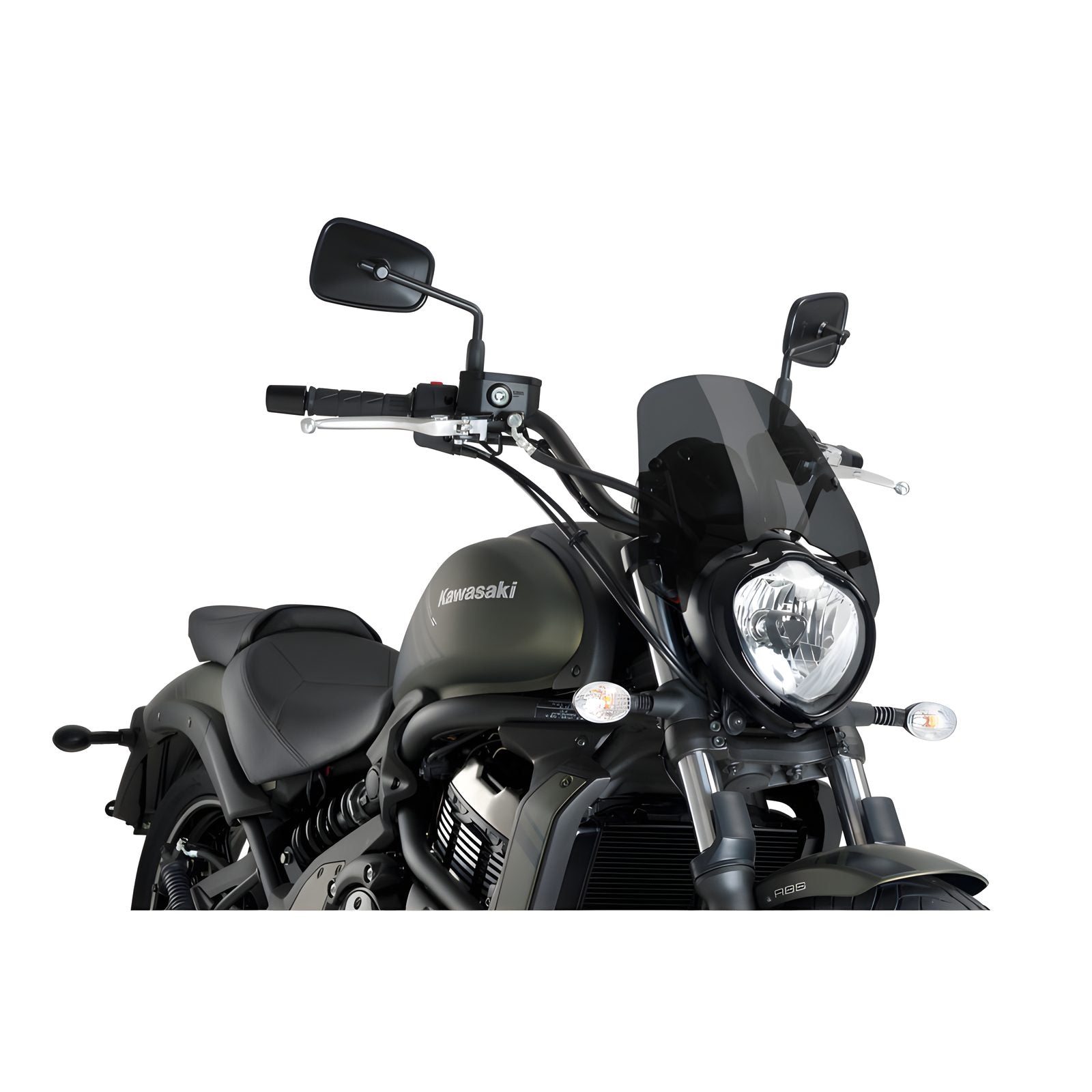 CUPOLINO NAKED NEW GENERATION SPORT PUIG COMPATIBILE PER KAWASAKI VULCAN 650 S 2021 > 2025 FUME SCURO 3175F