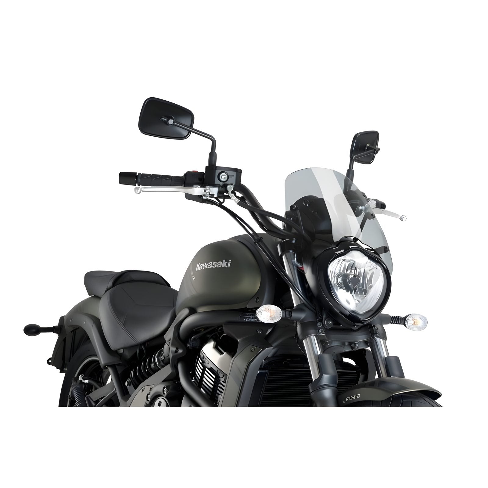 CUPOLINO NAKED N.G. SPORT PUIG COMPATIBILE PER KAWASAKI VULCAN 650 S CAFE 2017 > 2020 FUME CHIARO 3175H