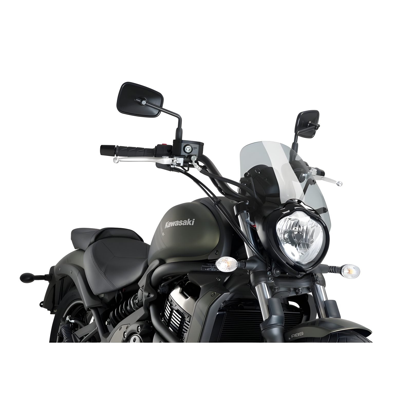 CUPOLINO NAKED N.G. SPORT PUIG COMPATIBILE PER KAWASAKI VULCAN 650 S SPECIAL EDITION 2017 > 2020 FUME CHIARO 3175H