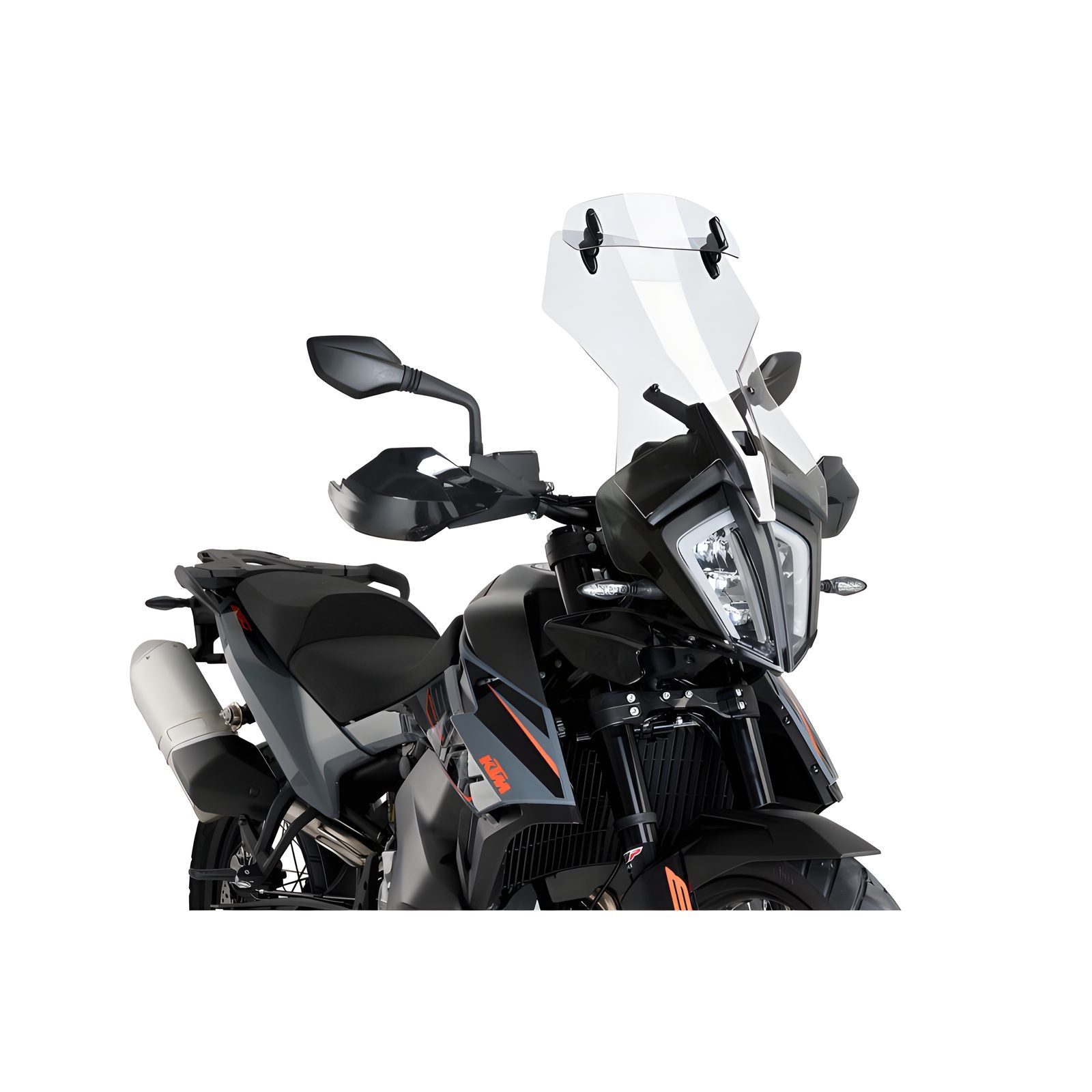 CUPOLINO TOURING-VISIERA PUIG COMPATIBILE PER KTM ADVENTURE 890 R 2021 > 2024 TRASPARENTE 3588W