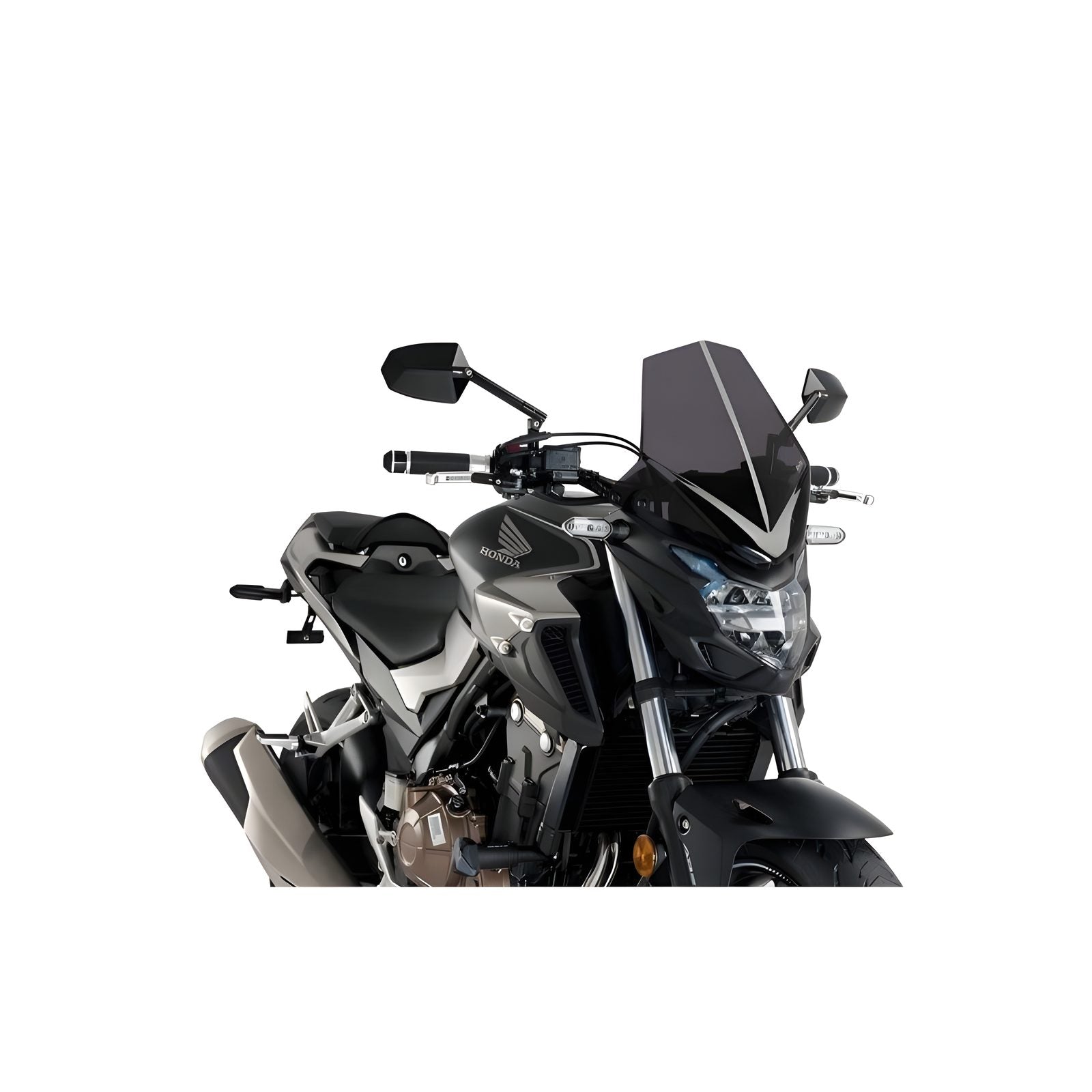 CUPOLINO NAKED N.G. SPORT PUIG COMPATIBILE PER HONDA CB 500 F 2016 FUME SCURO 3657F