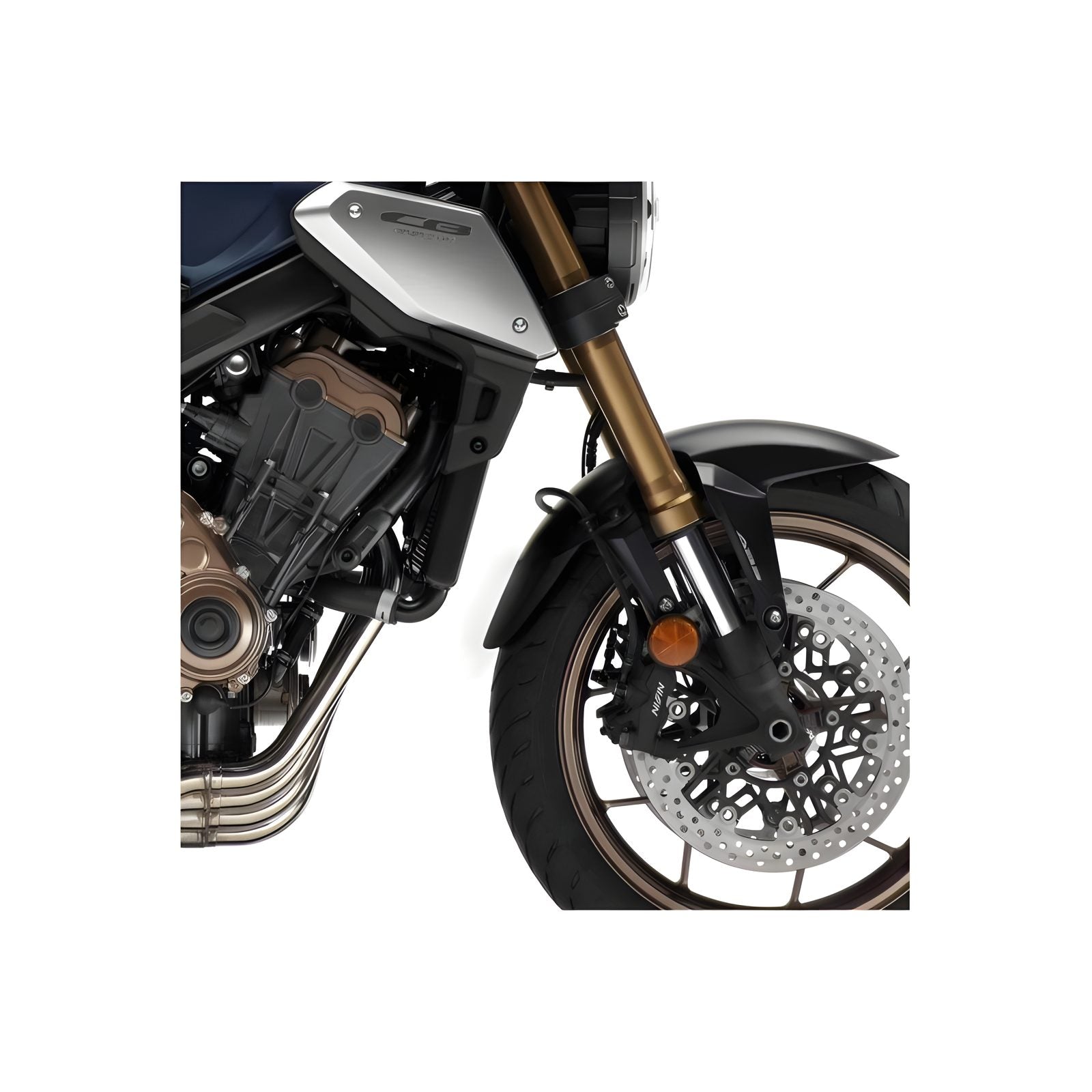 ESTENSIONE PARAFANGO ANTERIORE PUIG COMPATIBILE PER HONDA CBR 500 R 2024 > 2025 NERO  RICONDIZIONATO 3680N