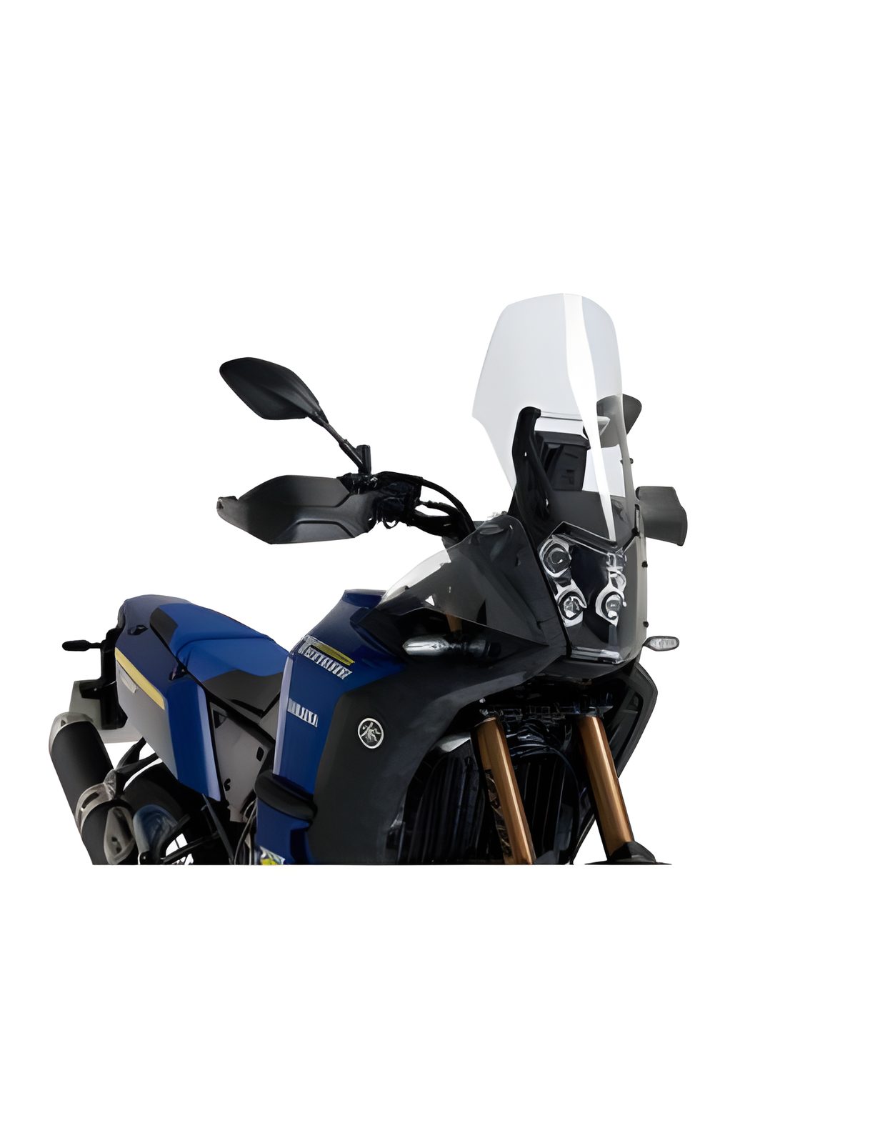 CUPOLINO TOURING PUIG COMPATIBILE PER YAMAHA TENERE 700 WORLD RAID 2026 TRASPARENTE 3727W