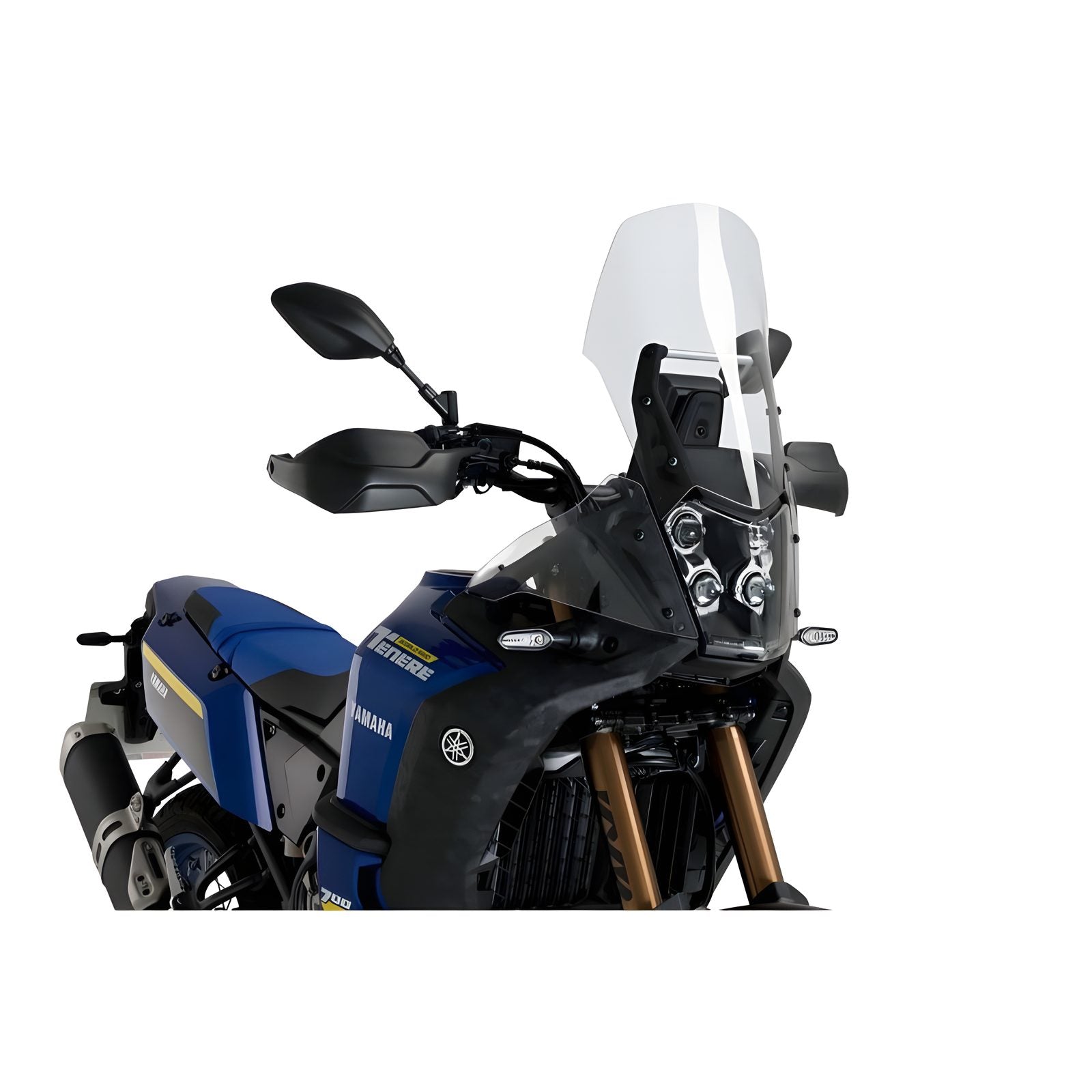CUPOLINO TOURING PUIG COMPATIBILE PER YAMAHA TENERE 700 2019 > 2024 TRASPARENTE 3727W