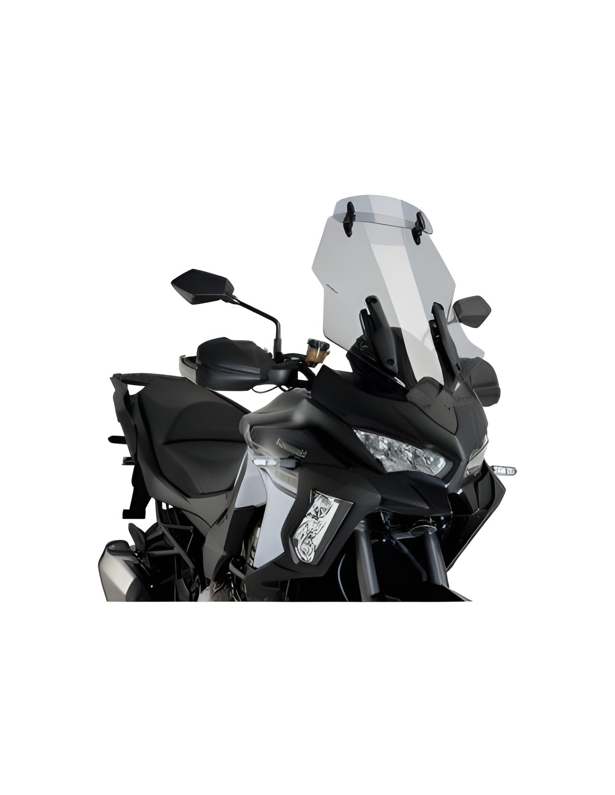 CUPOLINO TOURING-VISIERA PUIG COMPATIBILE PER KAWASAKI VERSYS 1100 2025 FUME CHIARO 3731H