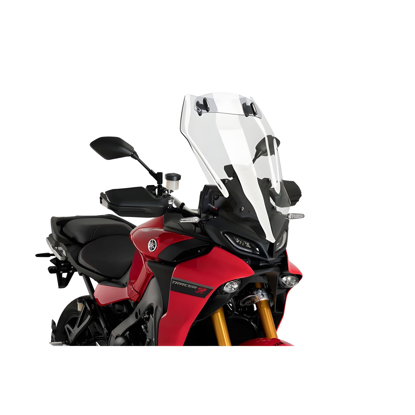 CUPOLINO TOURING-VISIERA PUIG COMPATIBILE PER YAMAHA TRACER 900 2018 > 2020 TRASPARENTE 3755W