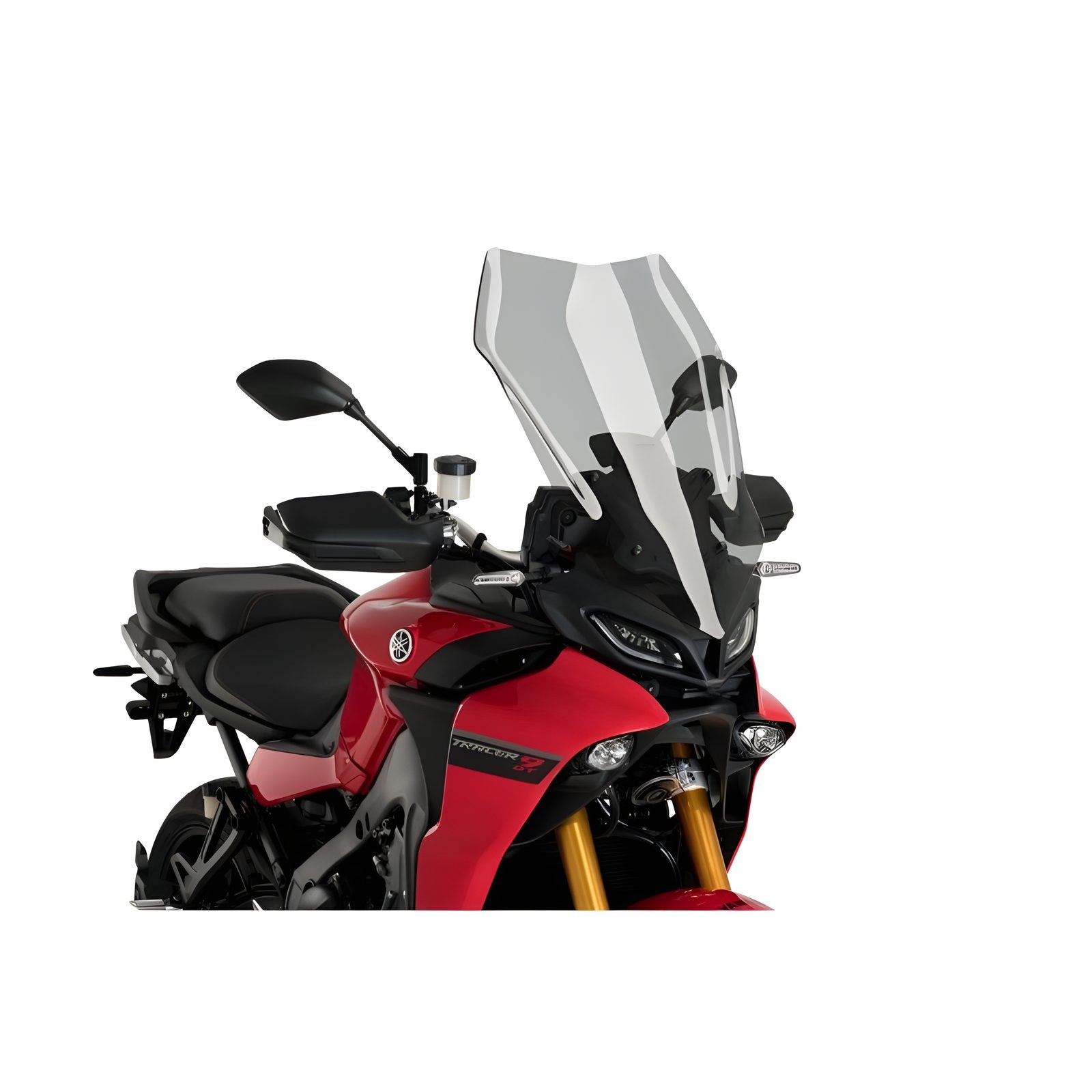 CUPOLINO TOURING PUIG COMPATIBILE PER YAMAHA TRACER 9 900 GT 2021 > 2024 FUME CHIARO 3762H