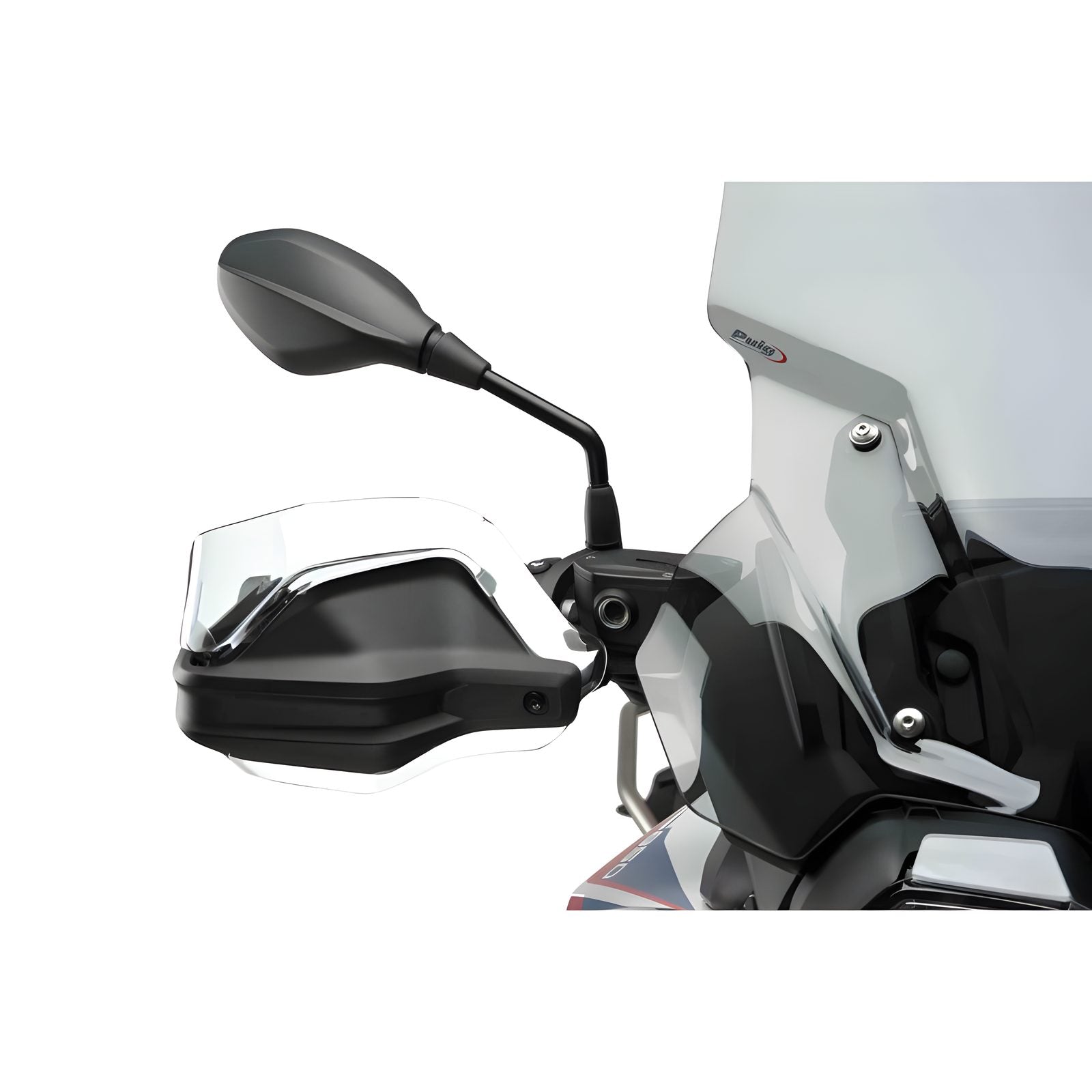 ESTENSIONI PARAMANI PUIG COMPATIBILE PER BMW R 1200 GS ADVENTURE 2016 TRASPARENTE COPPIA RICONDIZIONATO 3763W